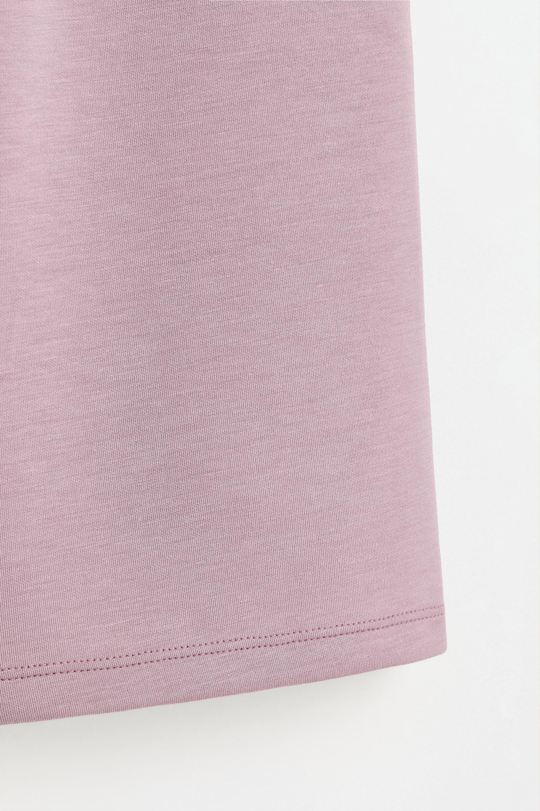 Pleated culottes — PURPLE