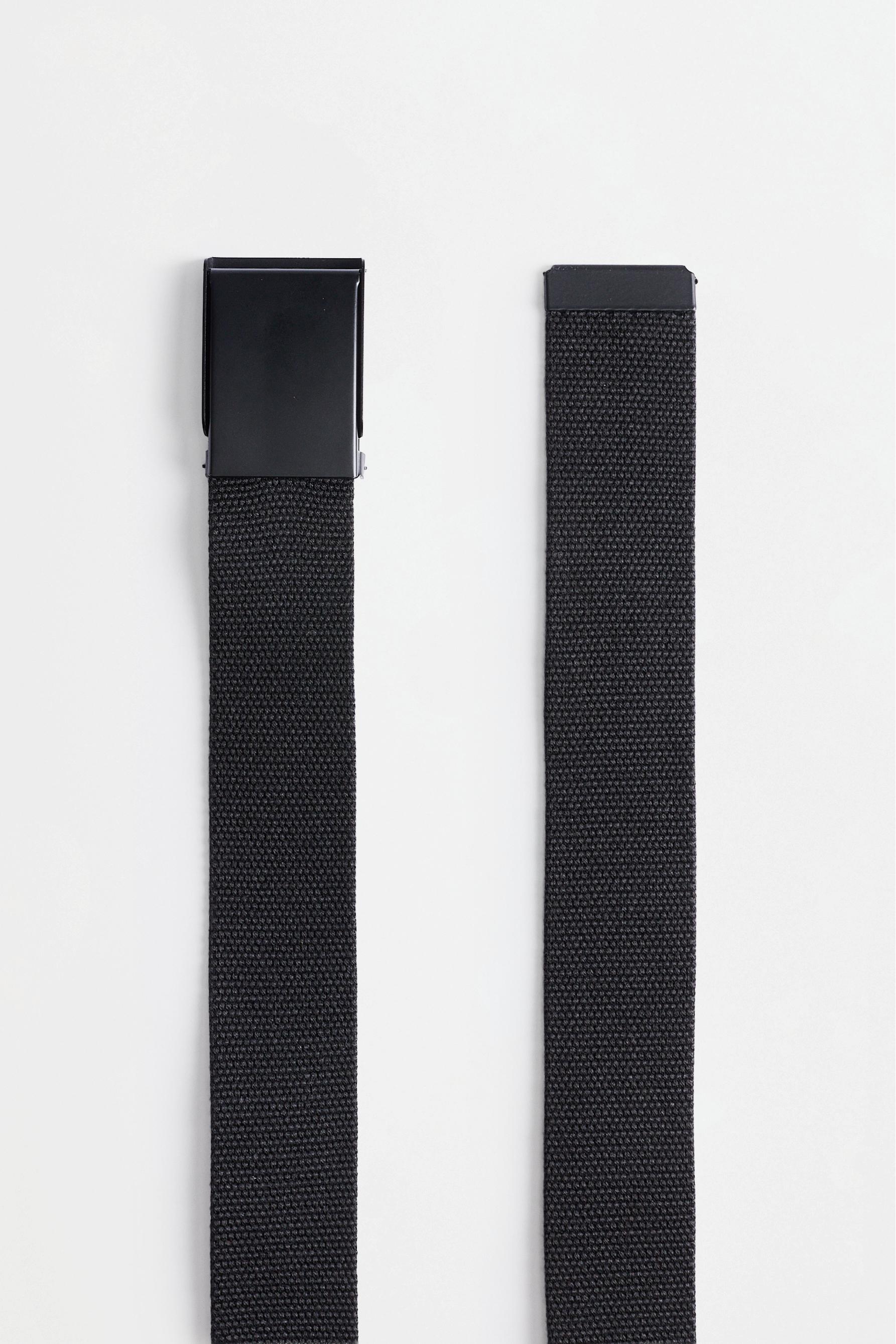 Textured belt — BLACK