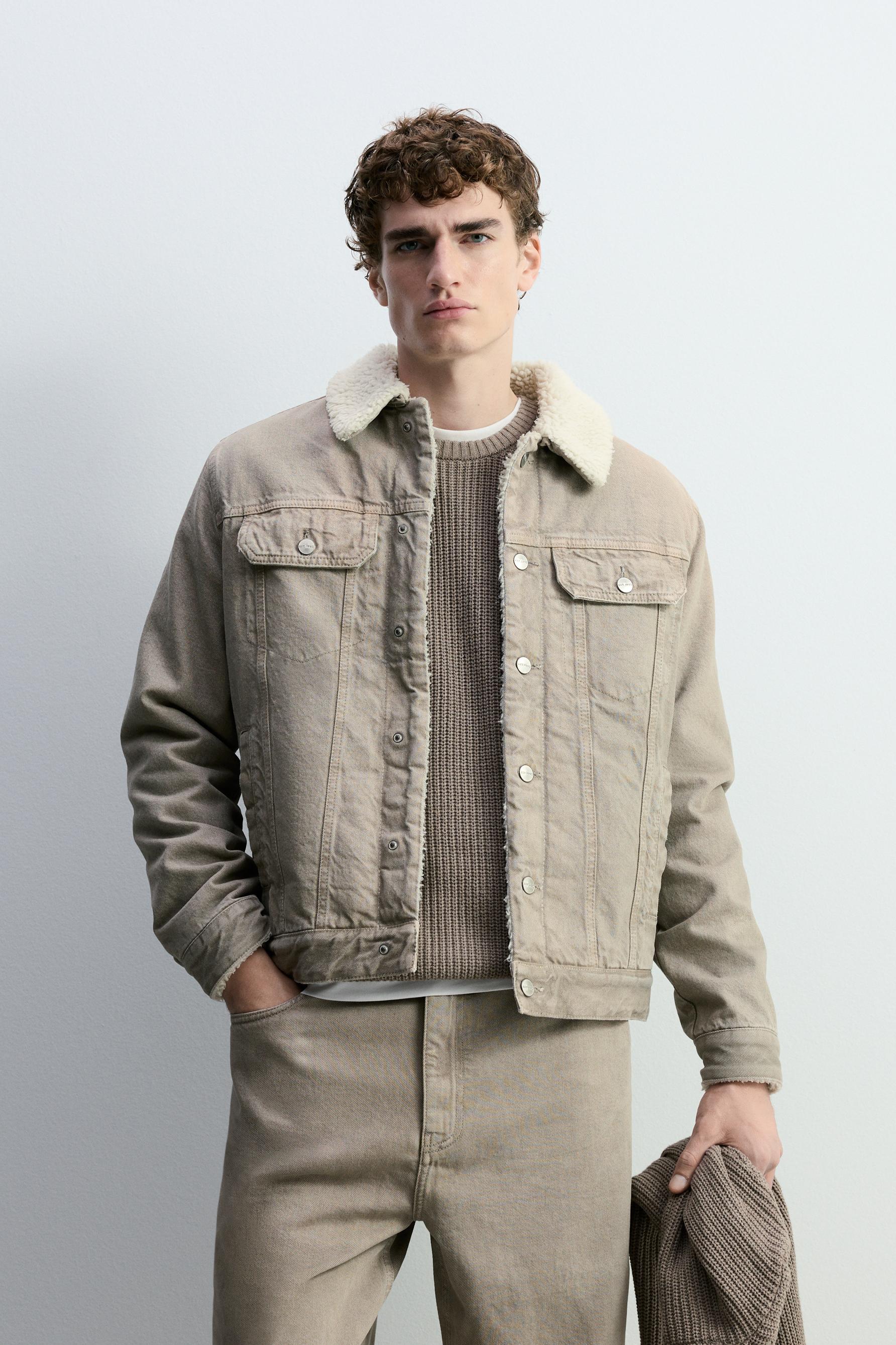 Cazadora denim borreguillo