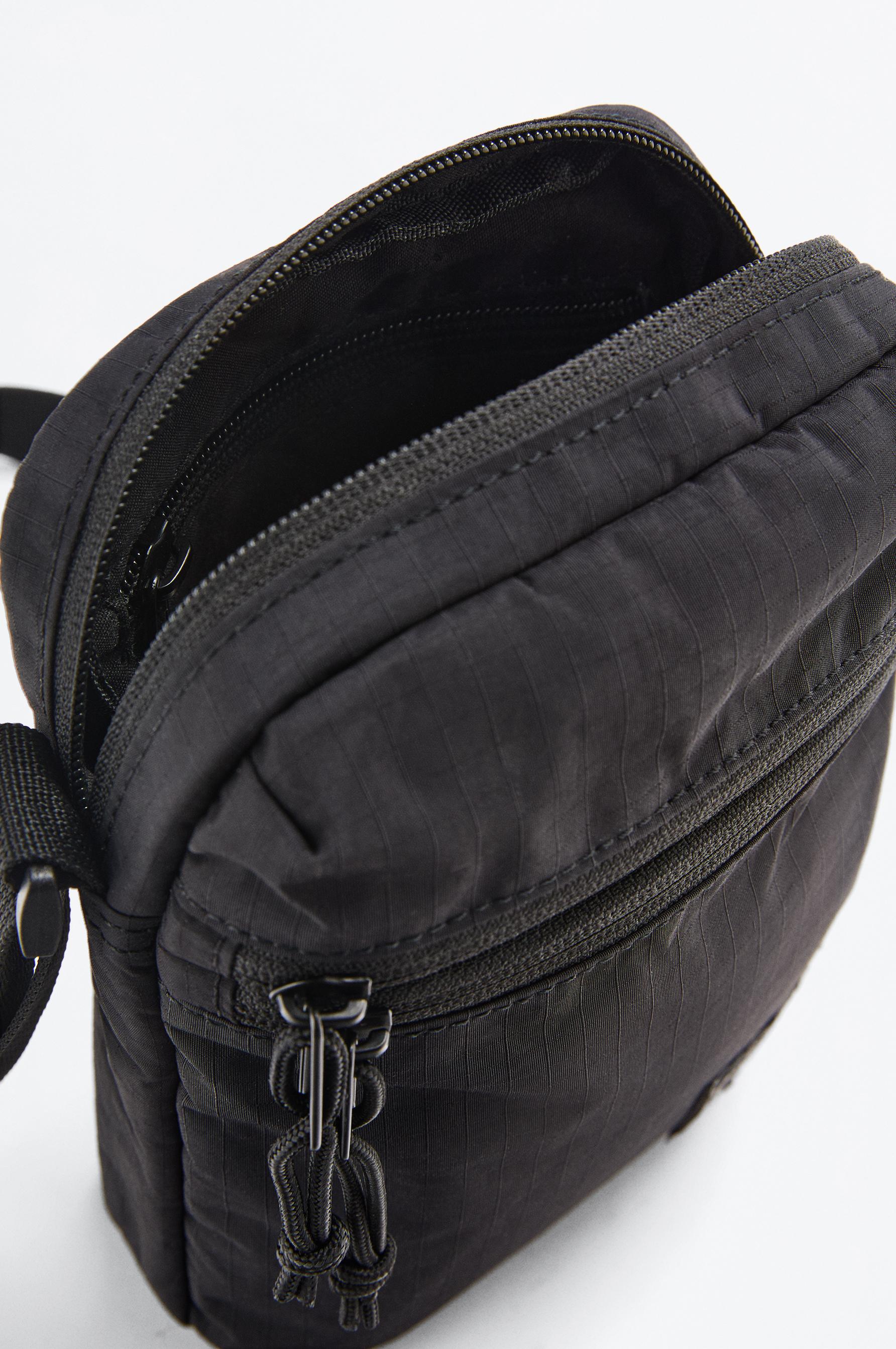 STNDRD Basic Crossbody Bag — BLACK