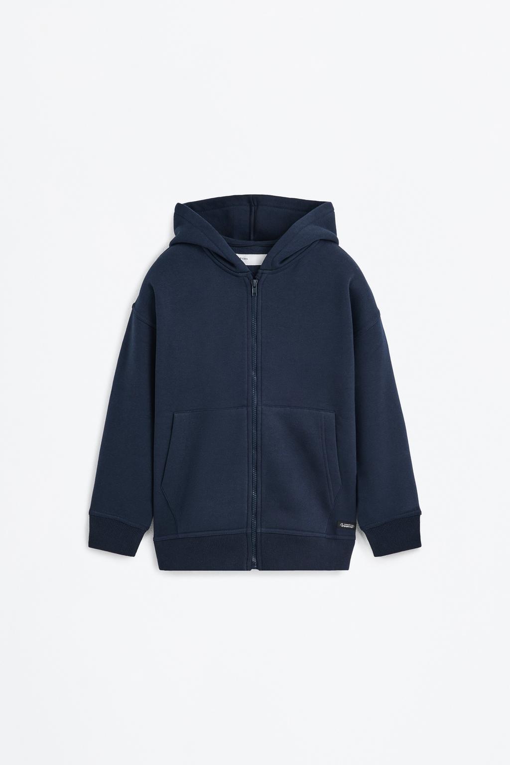 Chaqueta cremallera capucha