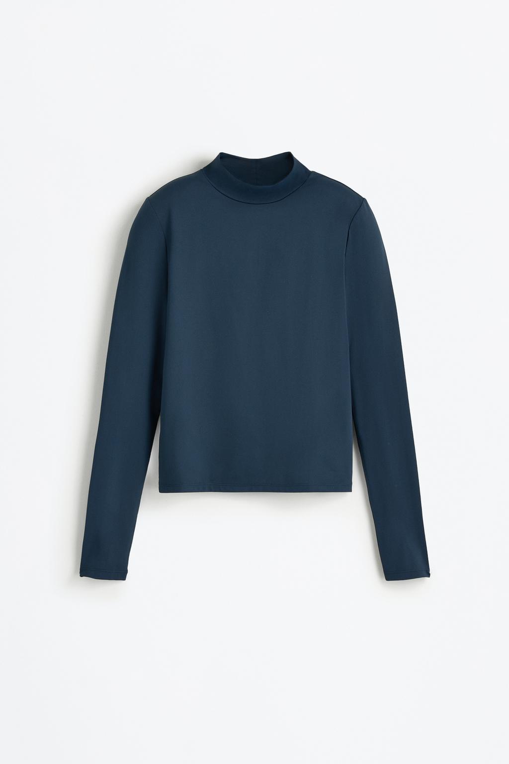 Camiseta poliamida cuello alto