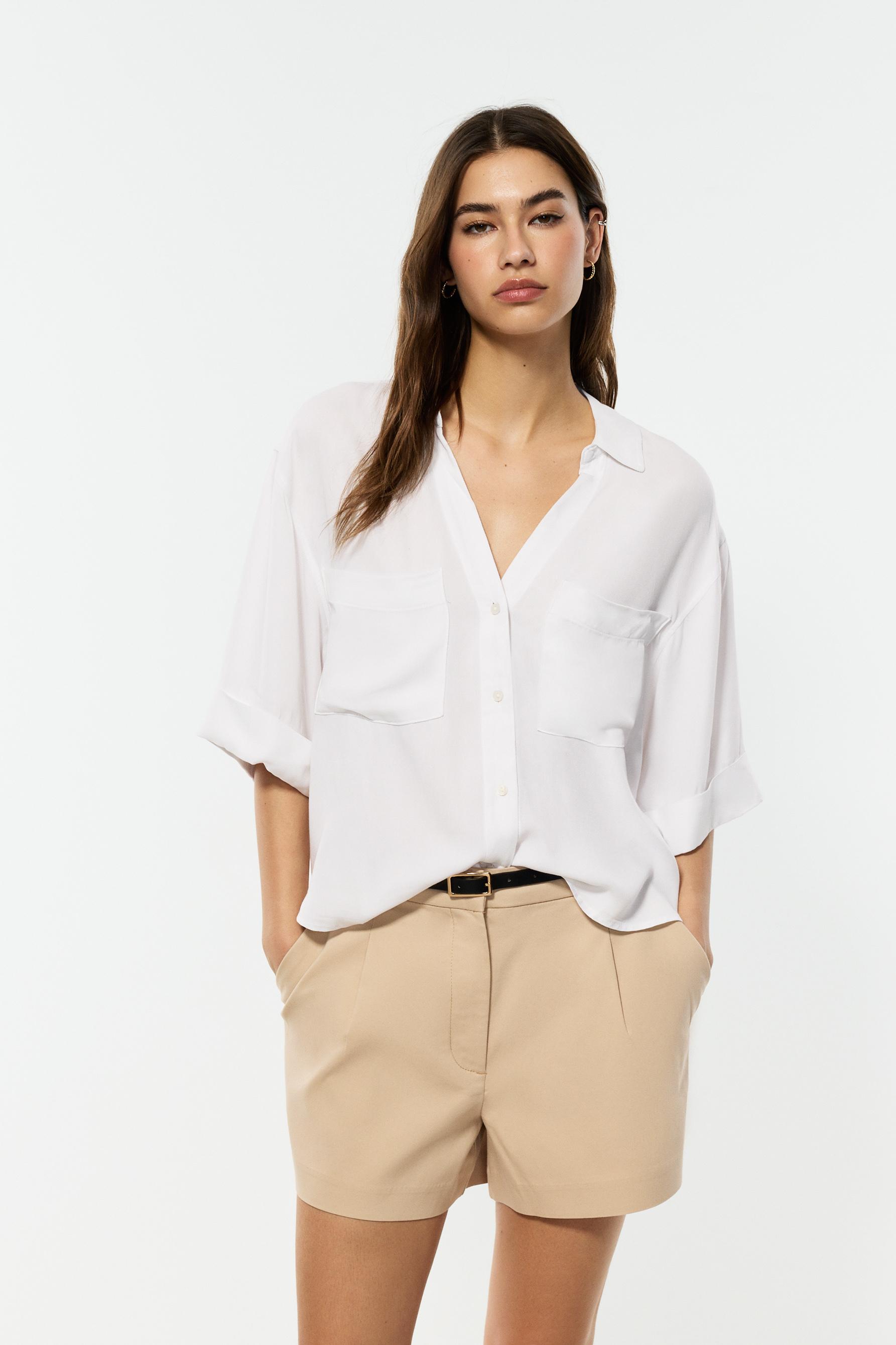 Camisa básica fluida