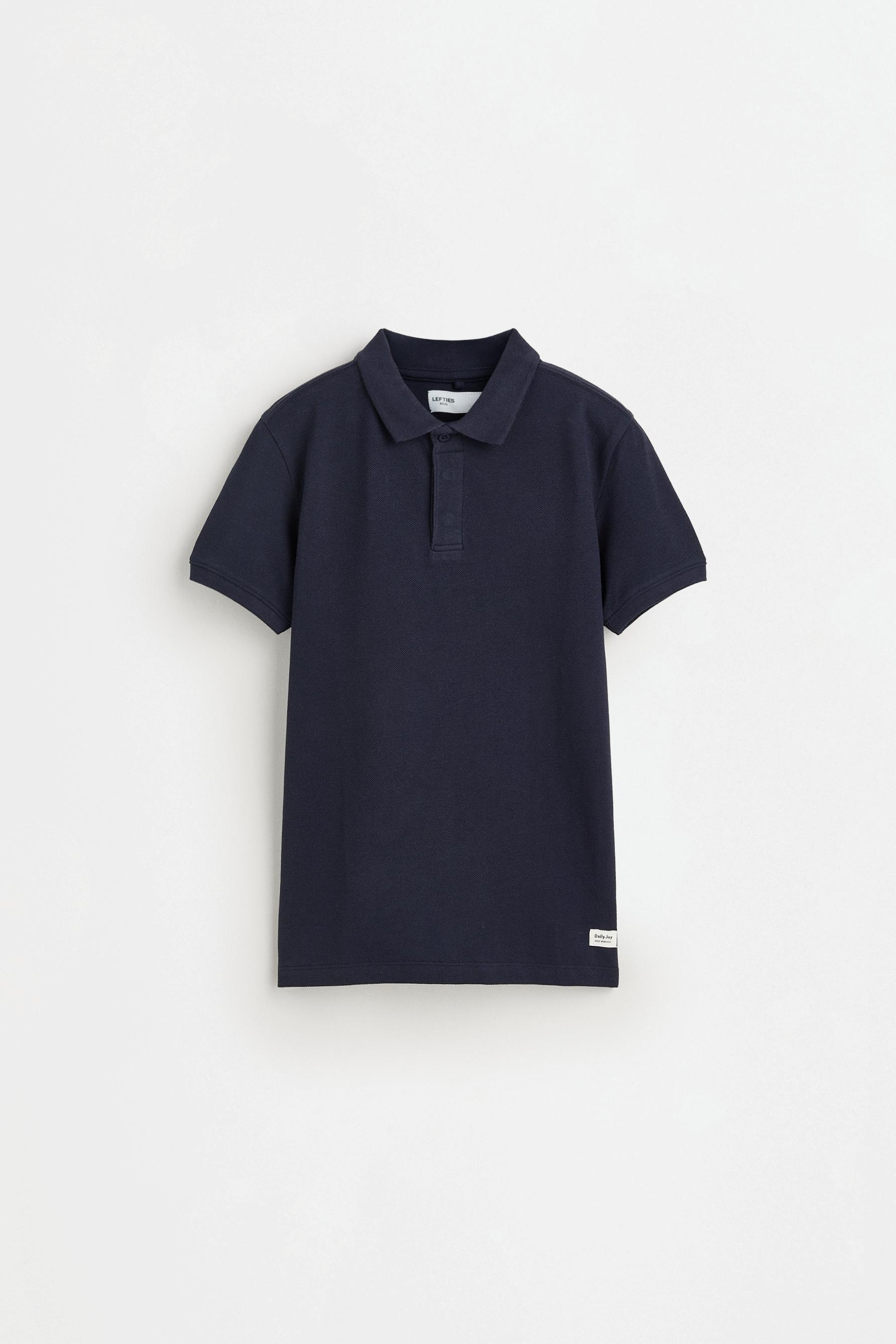 Basic polo shirt — NAVY