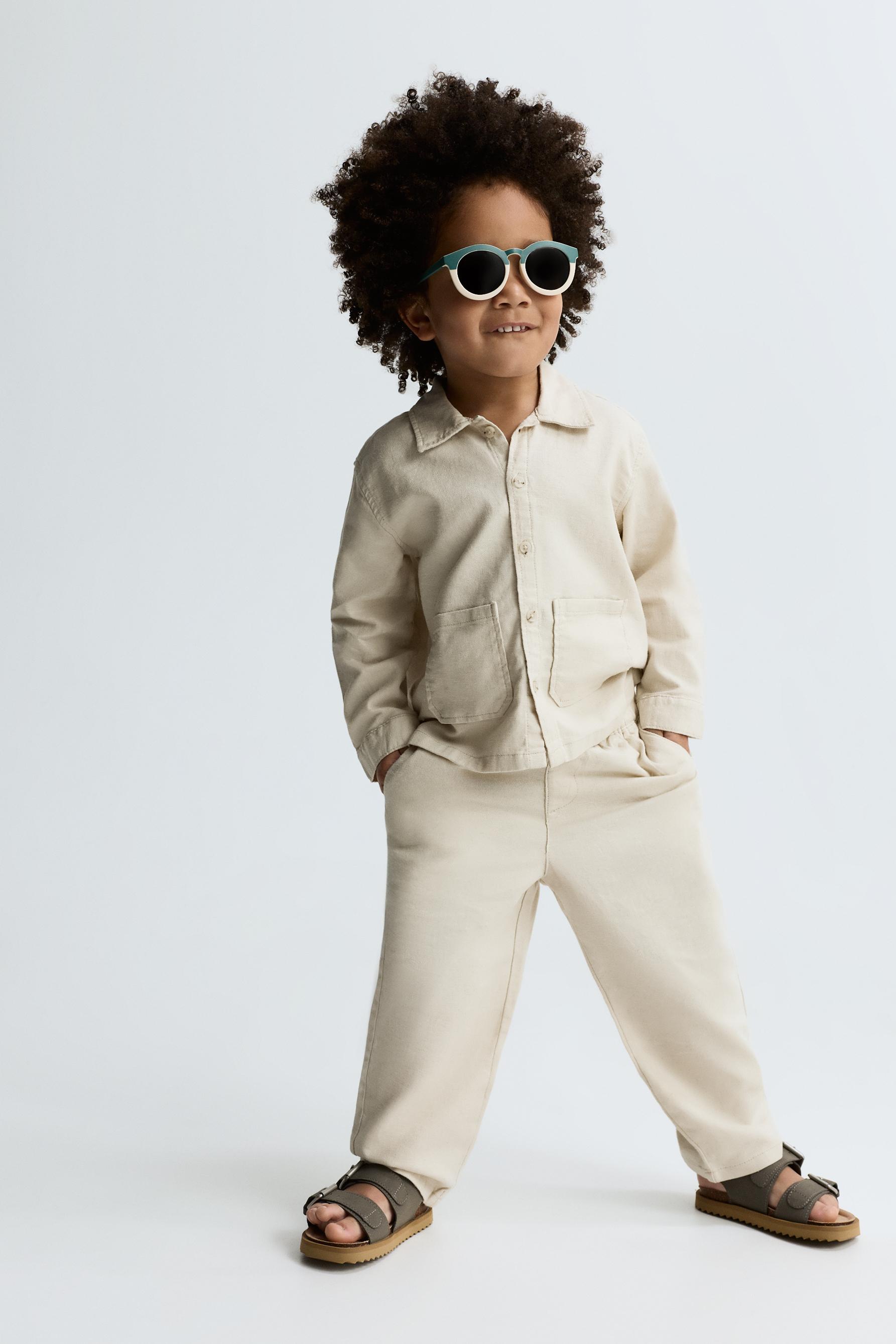 Pantalón chino lino - algodón