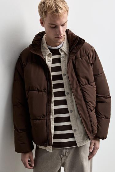 Quilted jacket — BROWN 5
