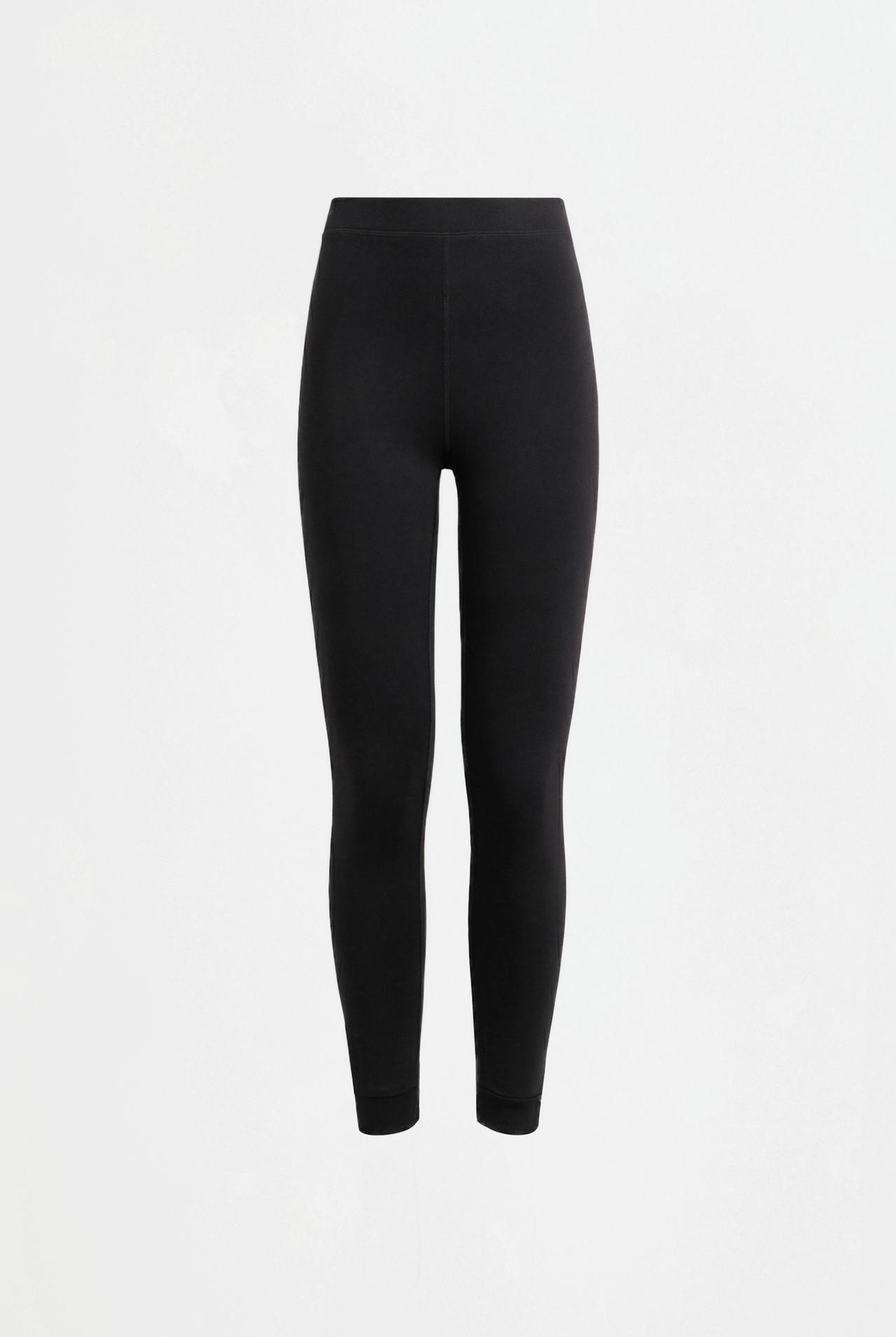 HEAVY WEIGHT thermal leggings (10°F to 48°F) — BLACK