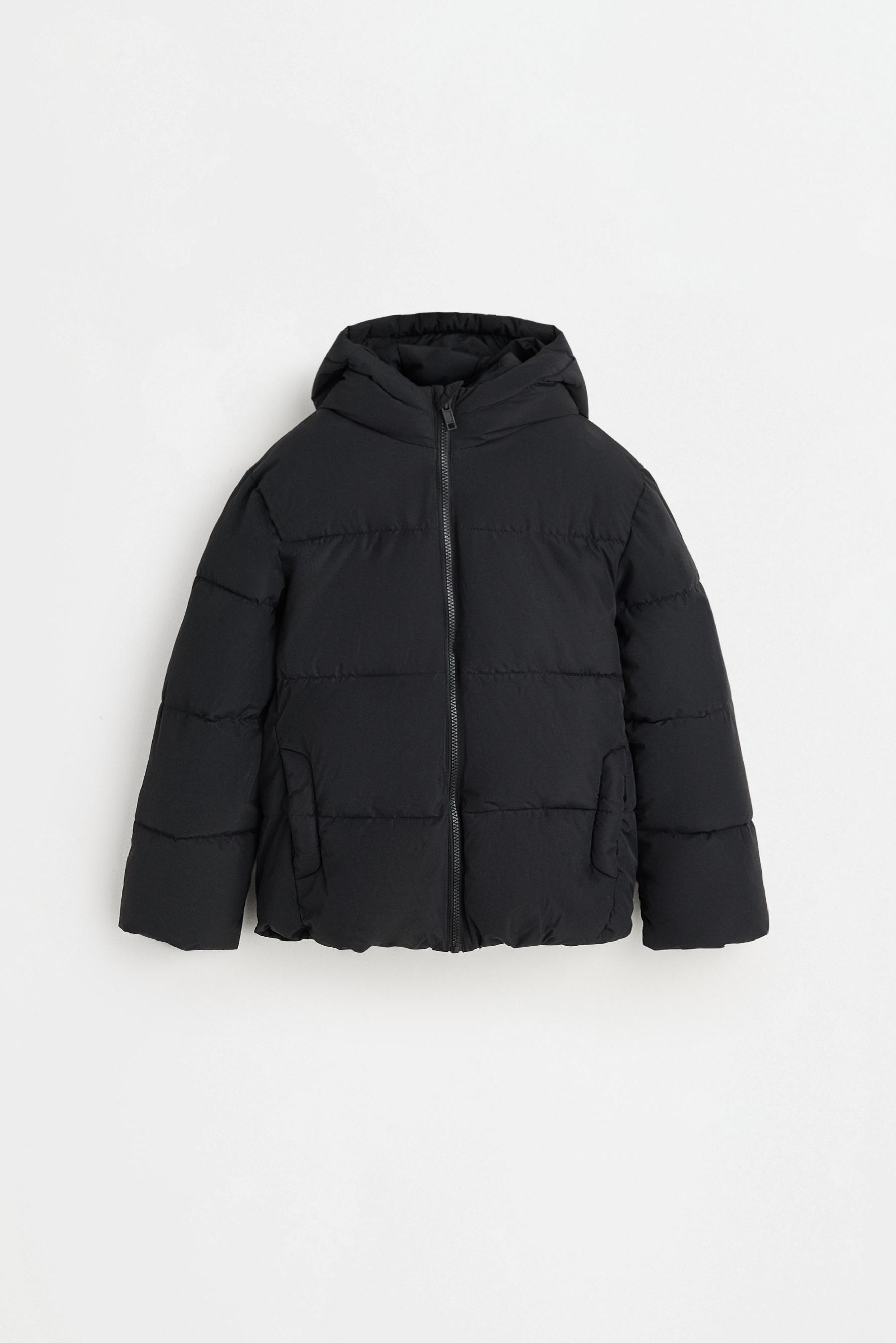 Quilted jacket — BLACK