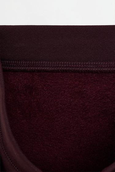 HEAVY WEIGHT thermal leggings (10°F to 48°F) — DARK BURGUNDY 8