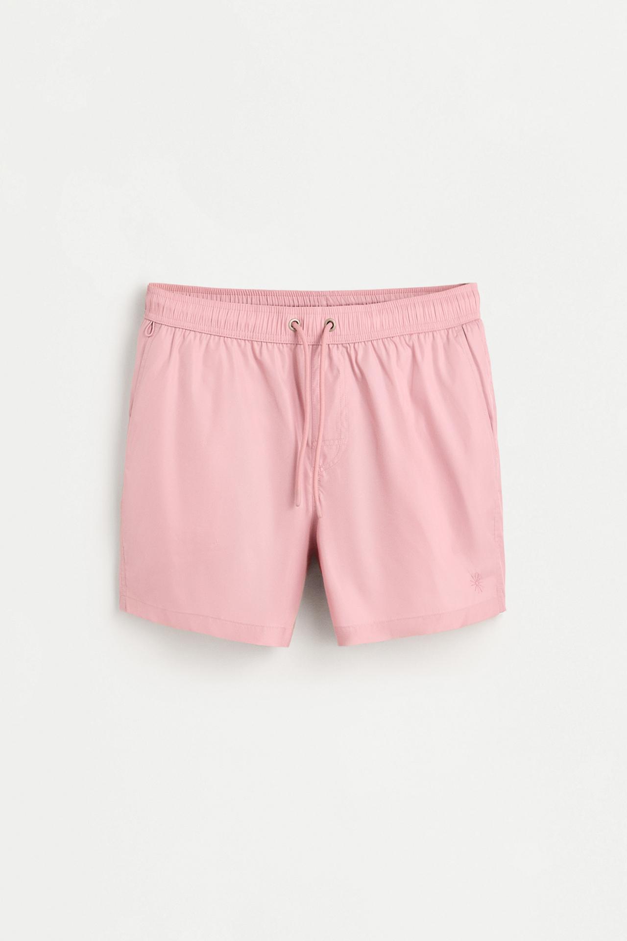 Basic regular fit swim shorts — DUSTY PINK