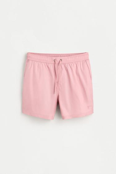 Basic regular fit swim shorts — DUSTY PINK 6