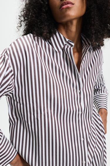 Striped shirt — CHOCOLATE 4