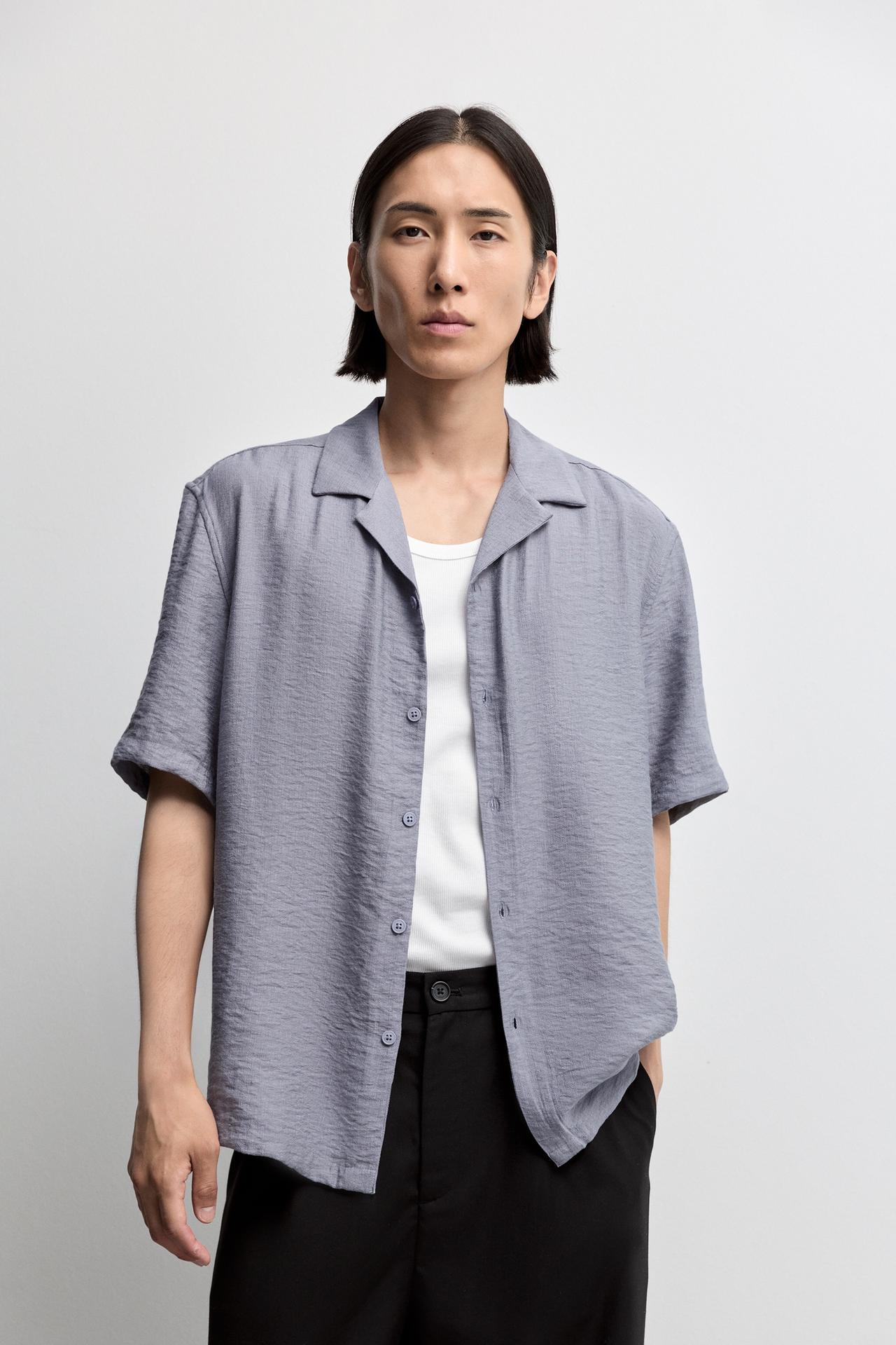 Flowing shirt — GREY