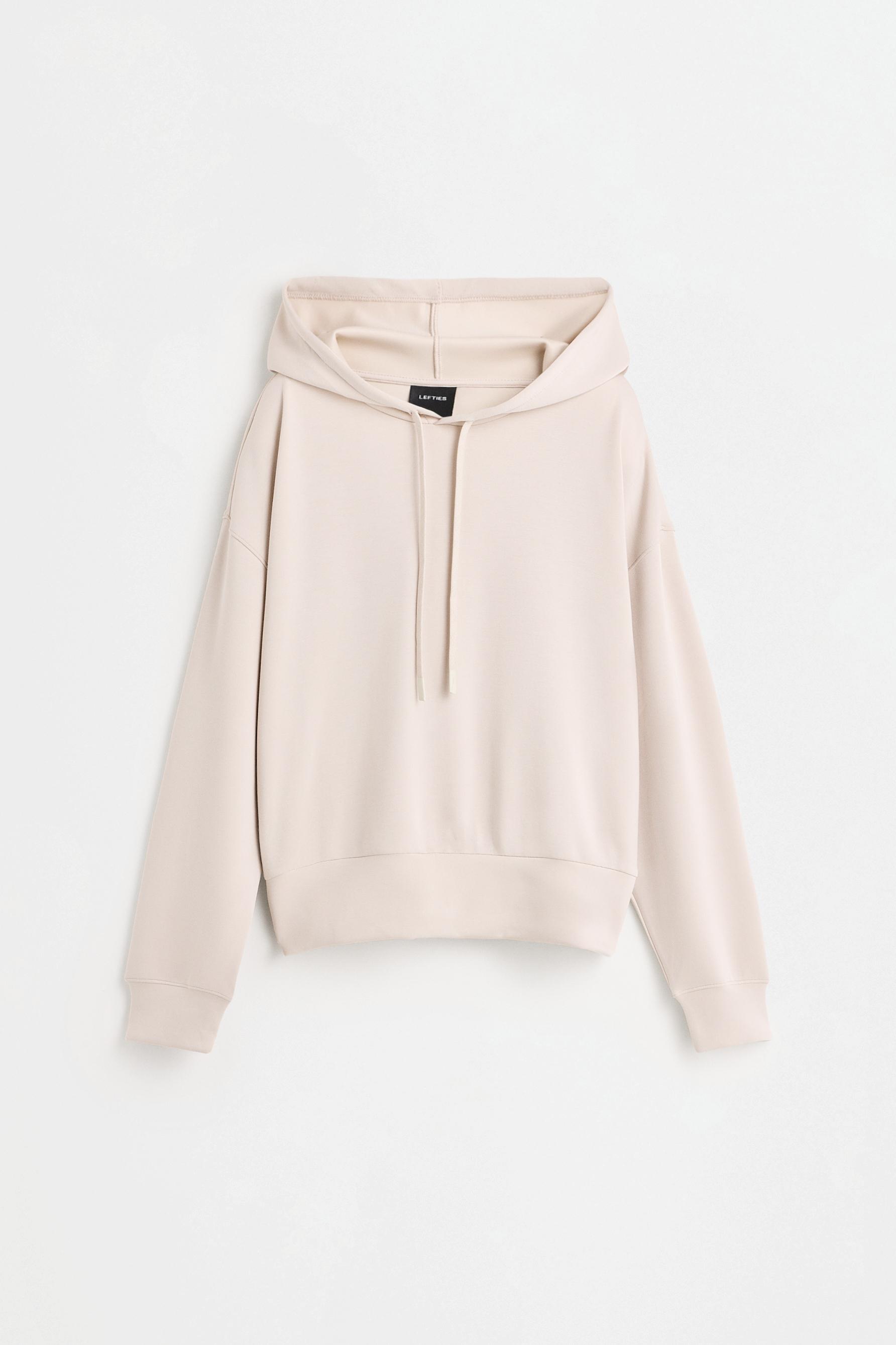 Fluid hoodie — ECRU