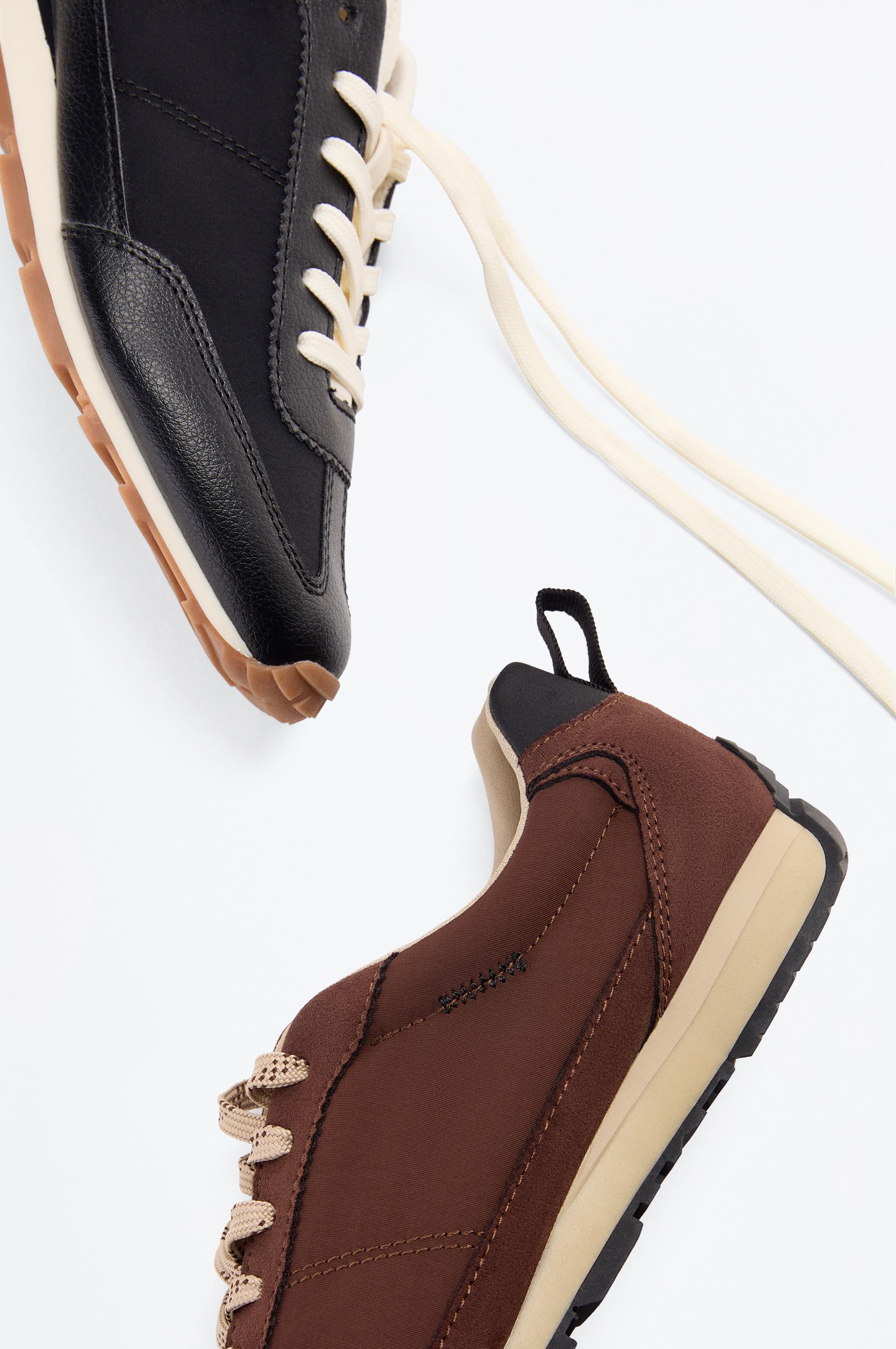 Lefties Kahverengi Lefties Minimal spor ayakkabı