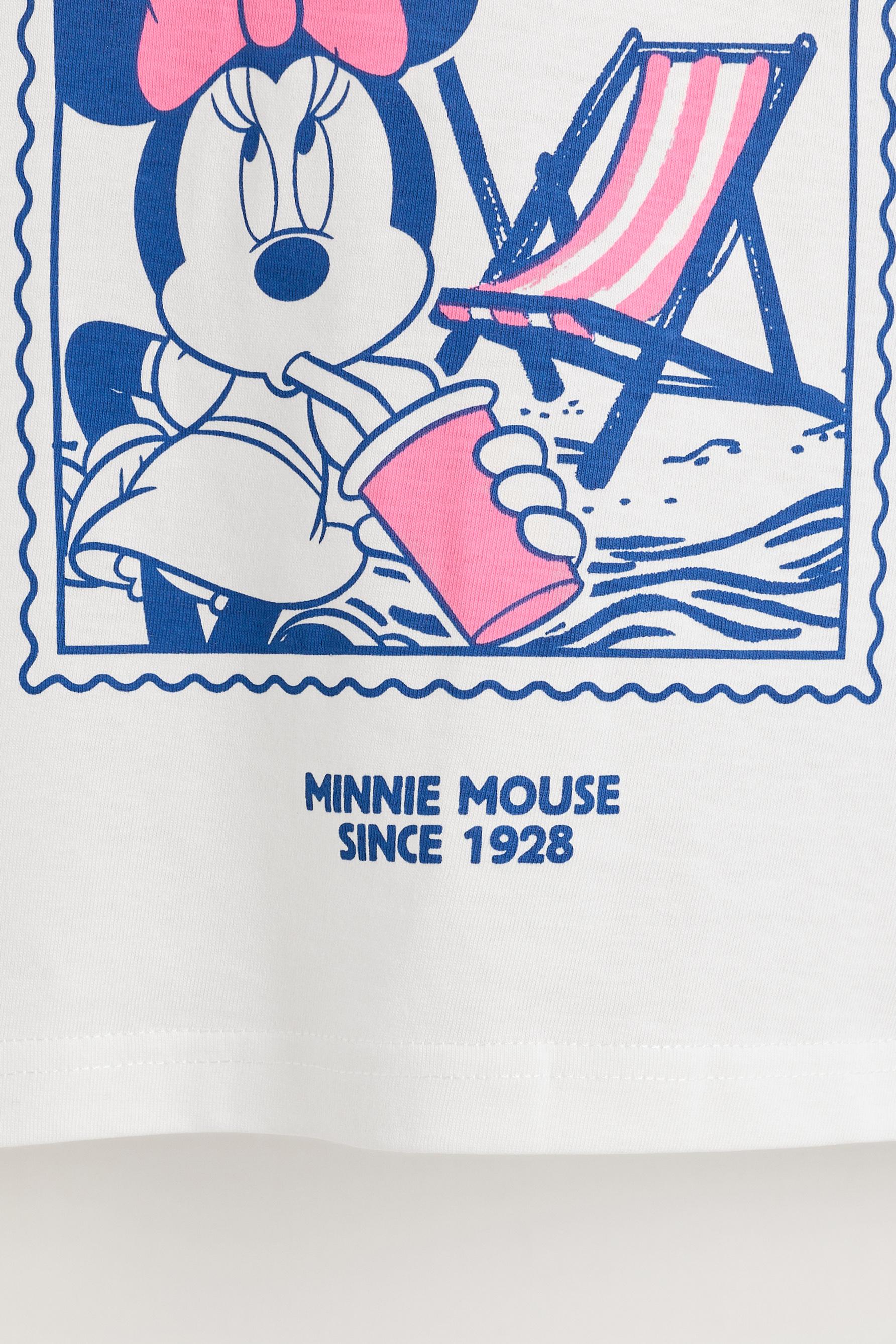 Minnie Mouse ©Disney Ibiza T-shirt — OFF WHITE