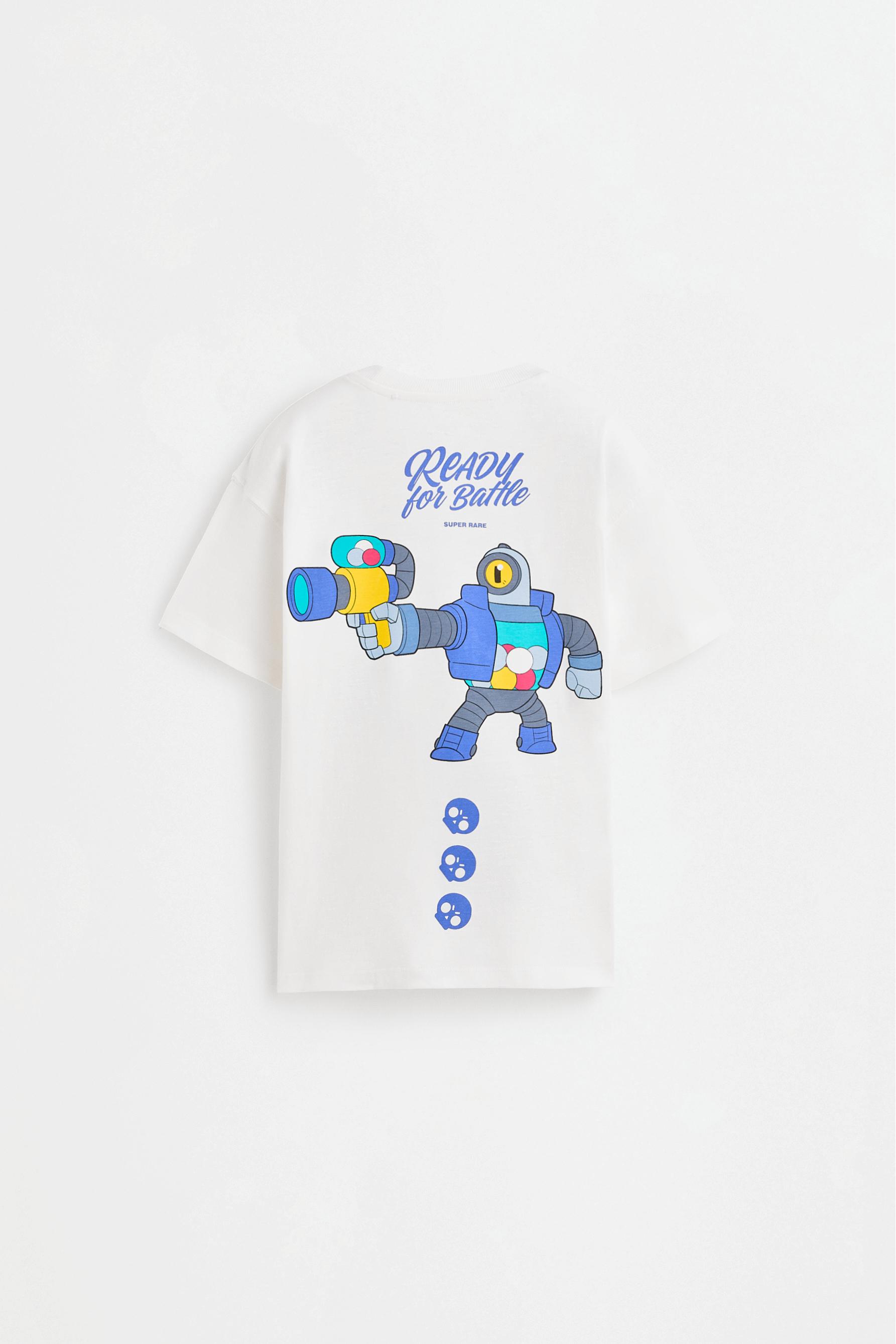 Rico Brawl Stars ©Supercell Oy T-shirt — WHITE