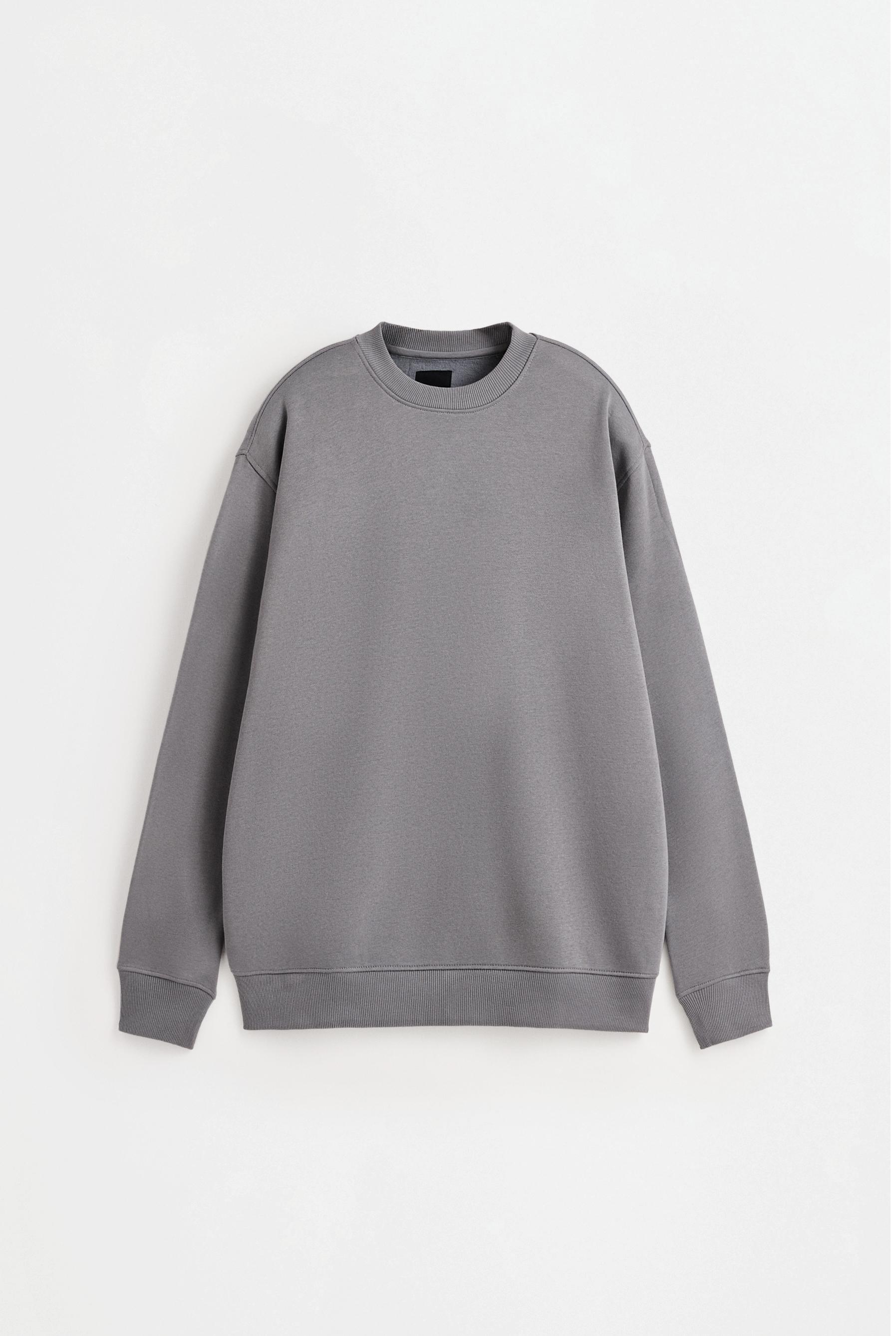 Basic sweatshirt — MEDIUM GREY