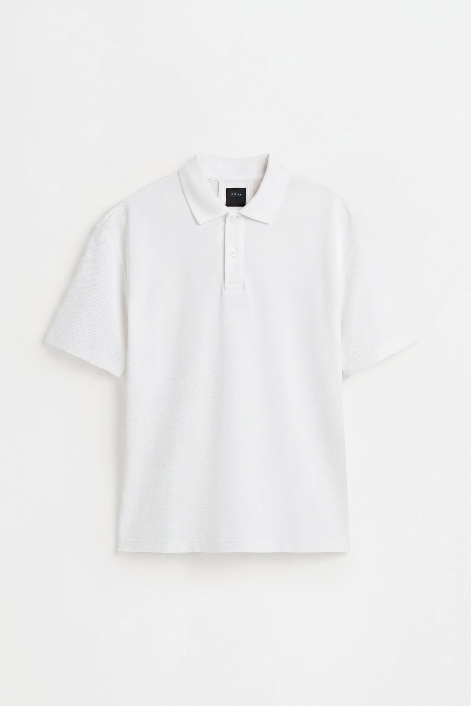 Basic polo shirt — WHITE