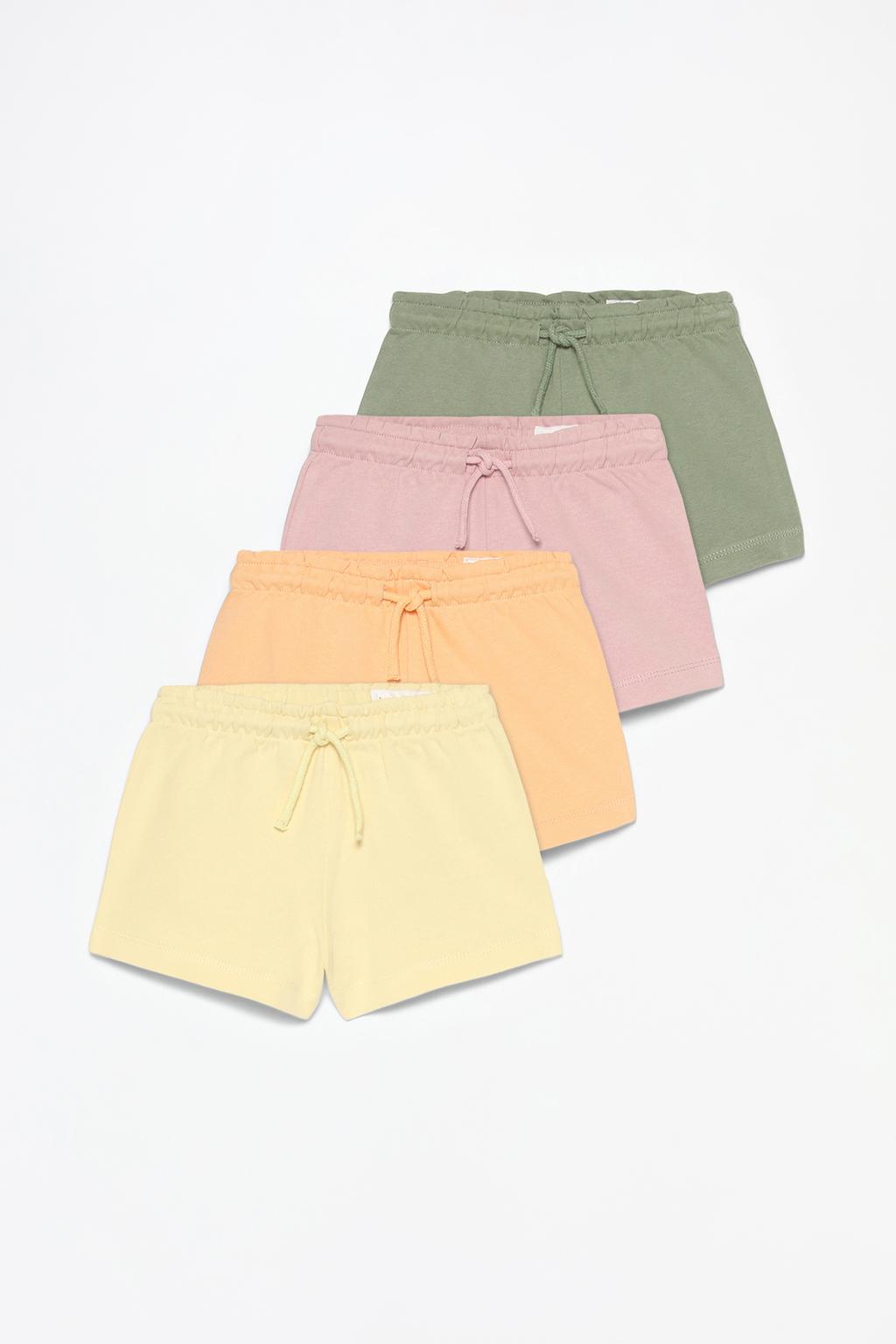 4-pack of basic shorts