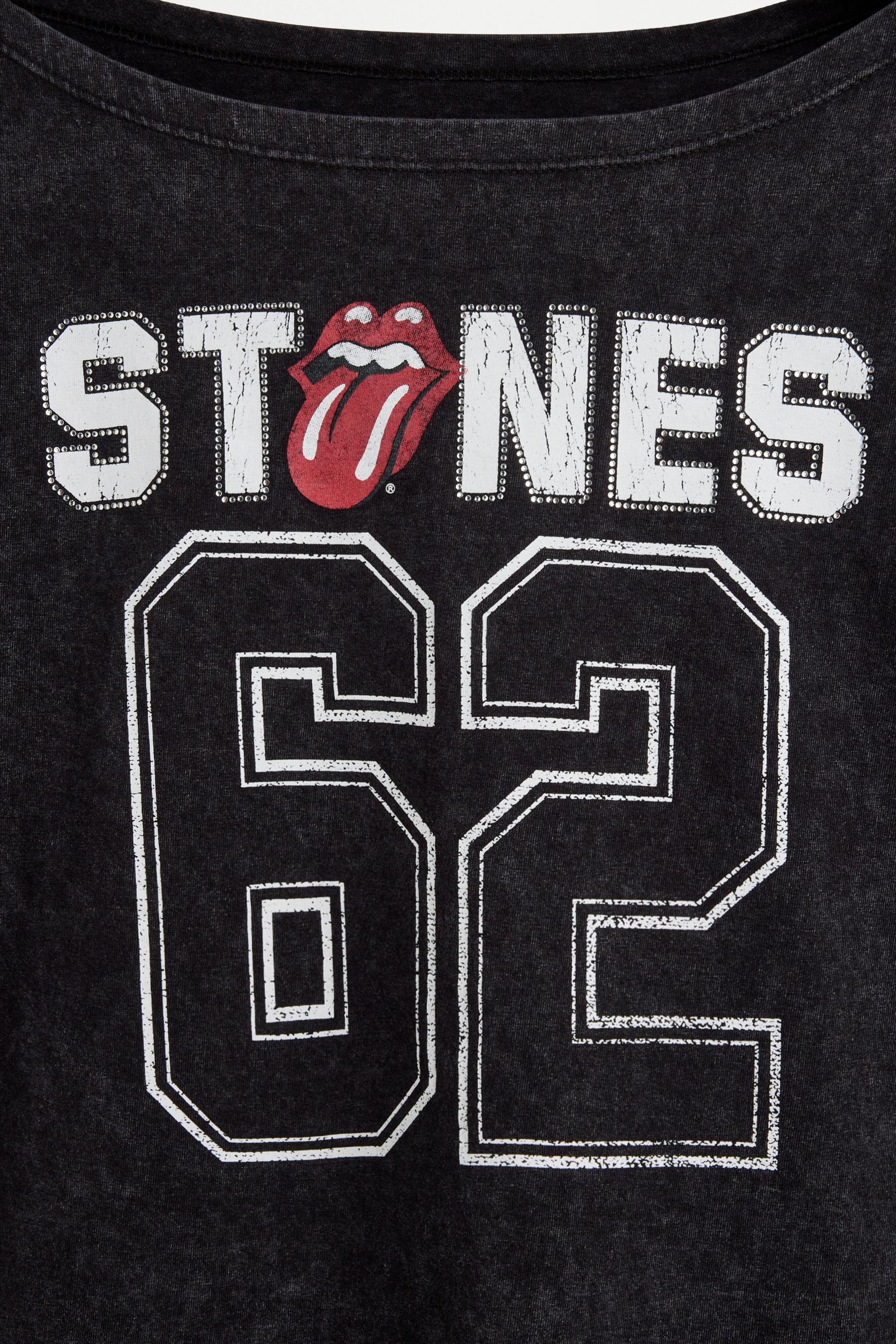 The Rolling Stones ©Universal boat neck T-shirt — ANTHRACITE GREY