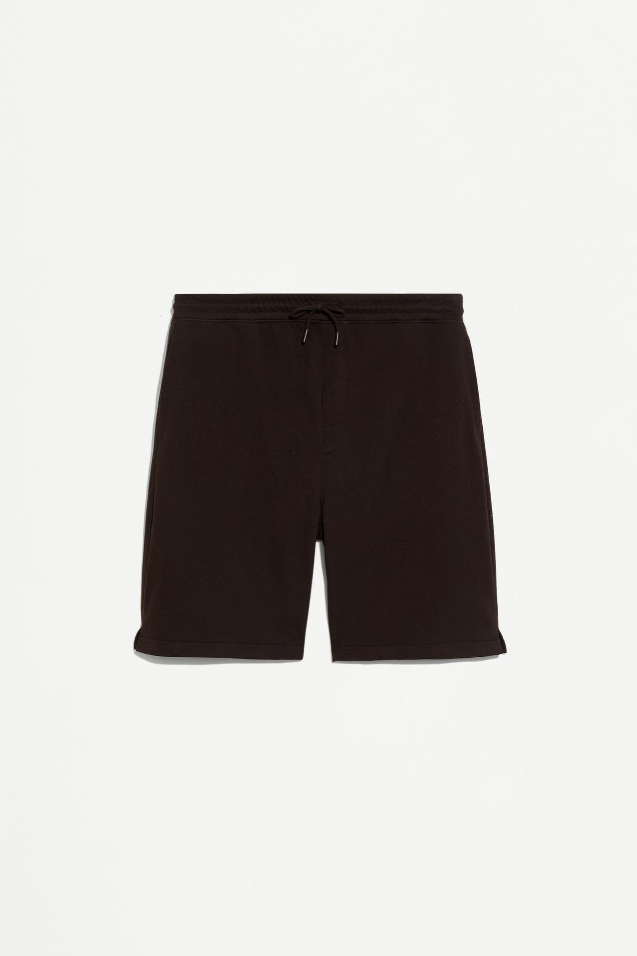 Tracksuit Bermuda shorts — DARK BROWN