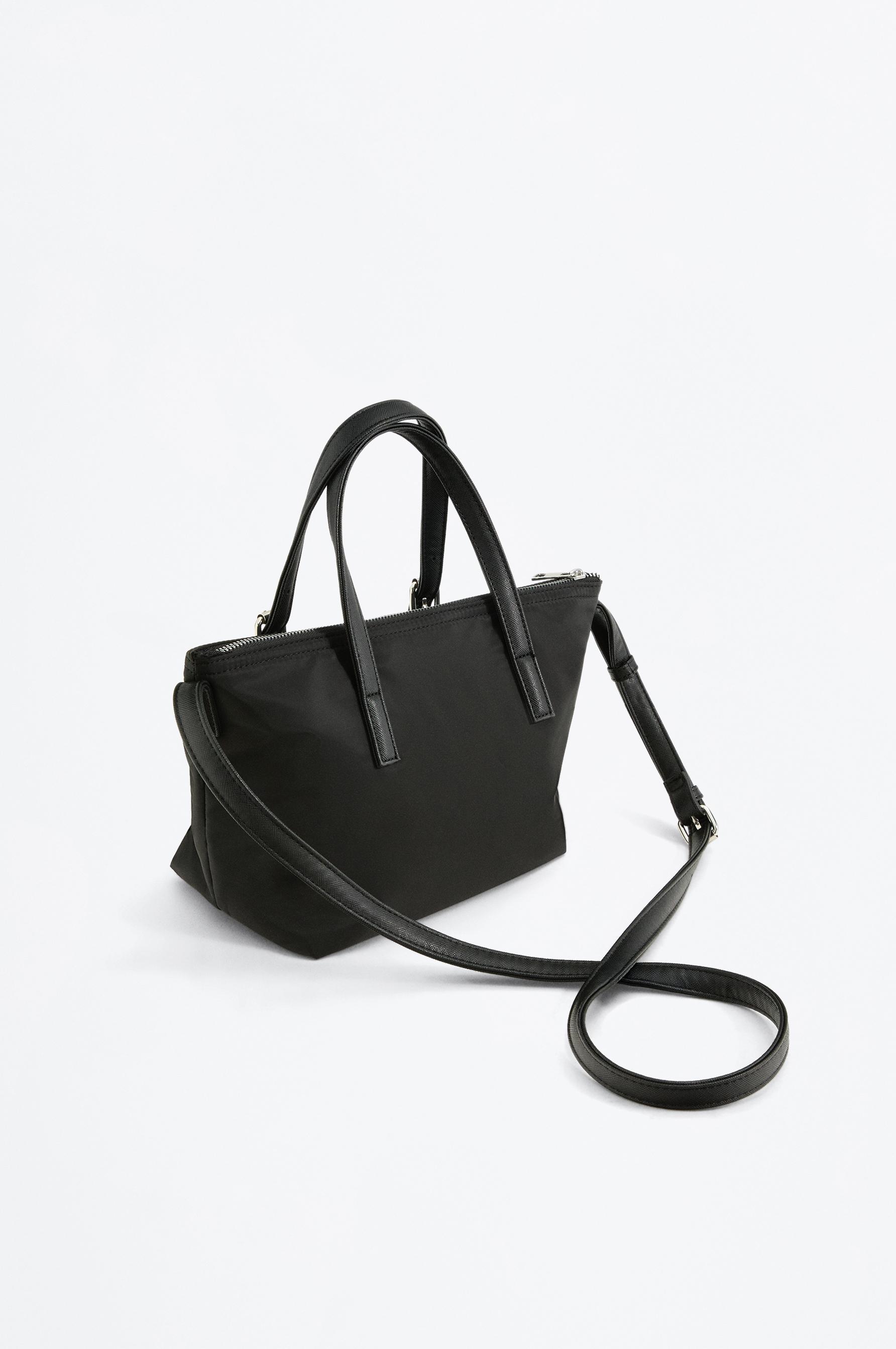 Mini shoulder bag — BLACK