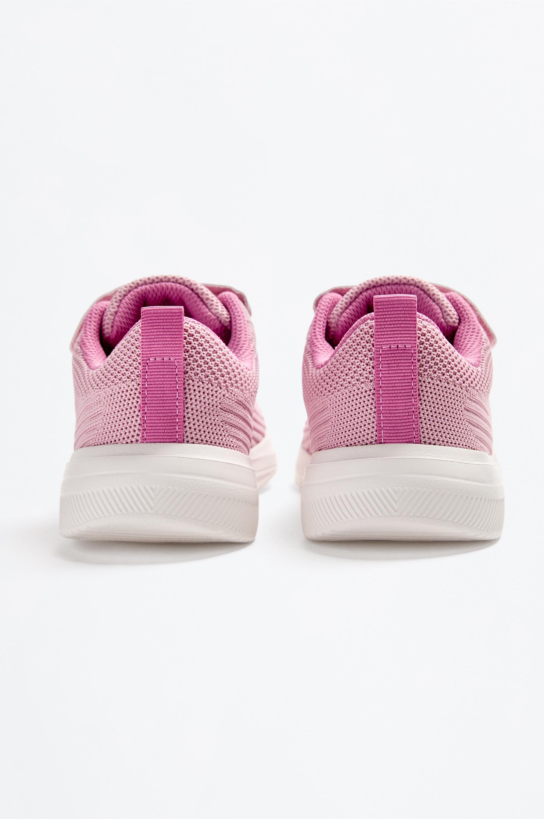 Woven sports shoe — PALE PINK