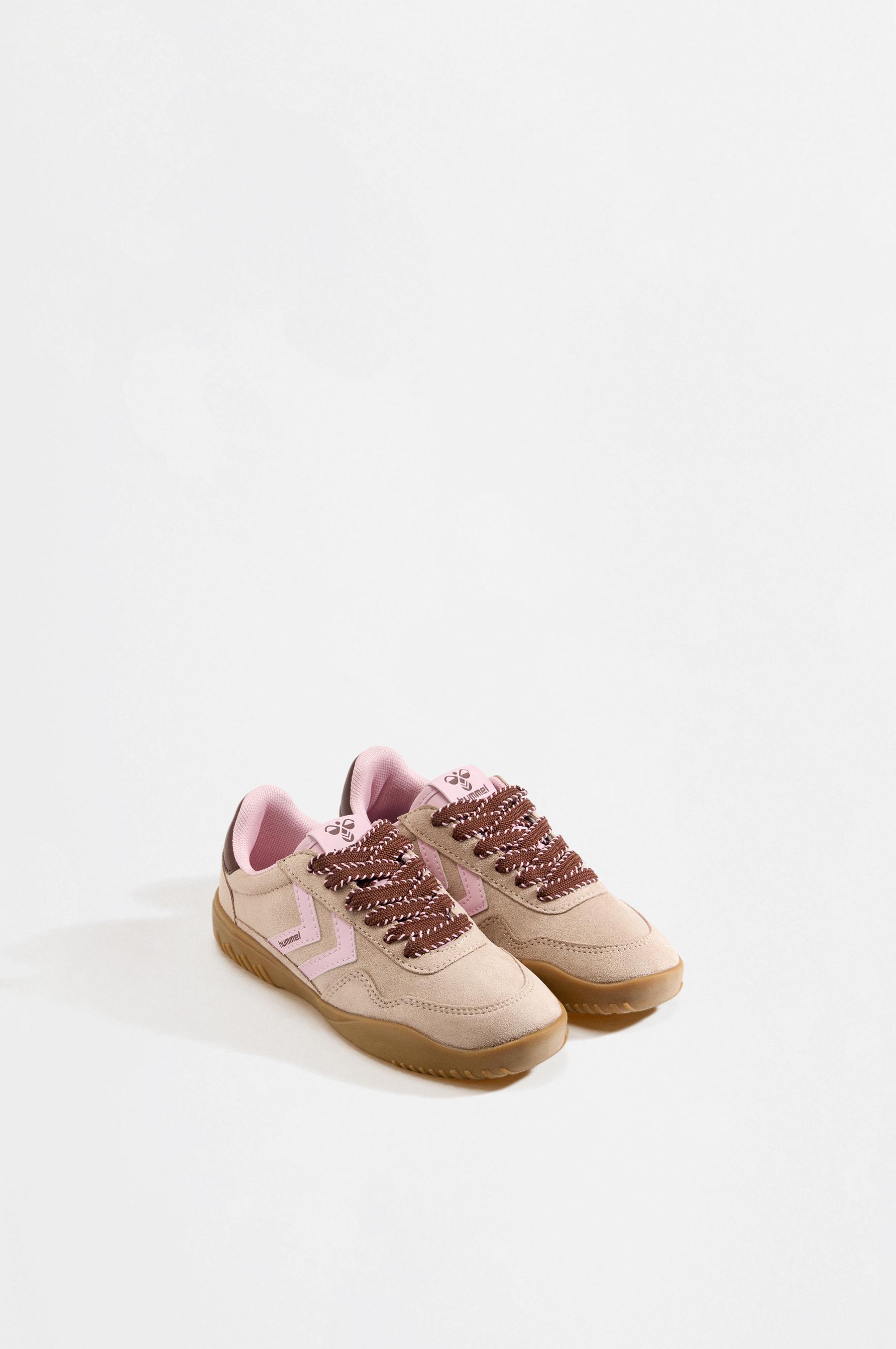 Hummel athletic sneakers — BEIGE