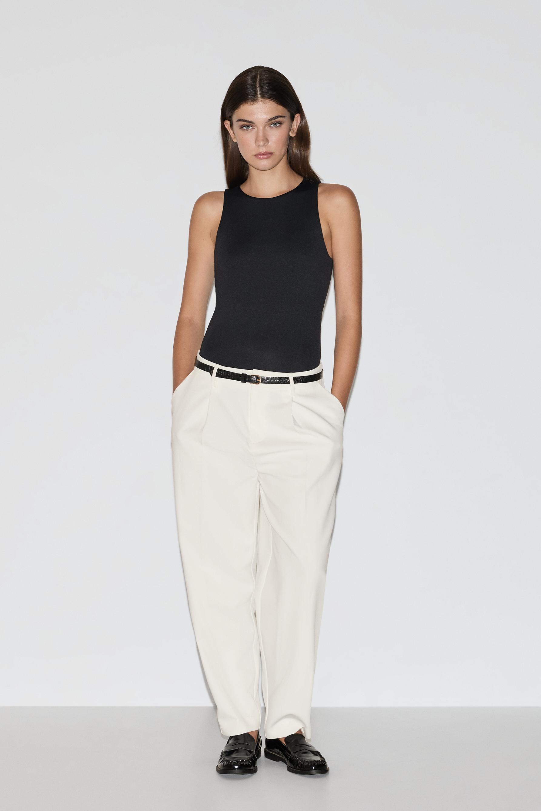 Polyamide bodysuit — BLACK