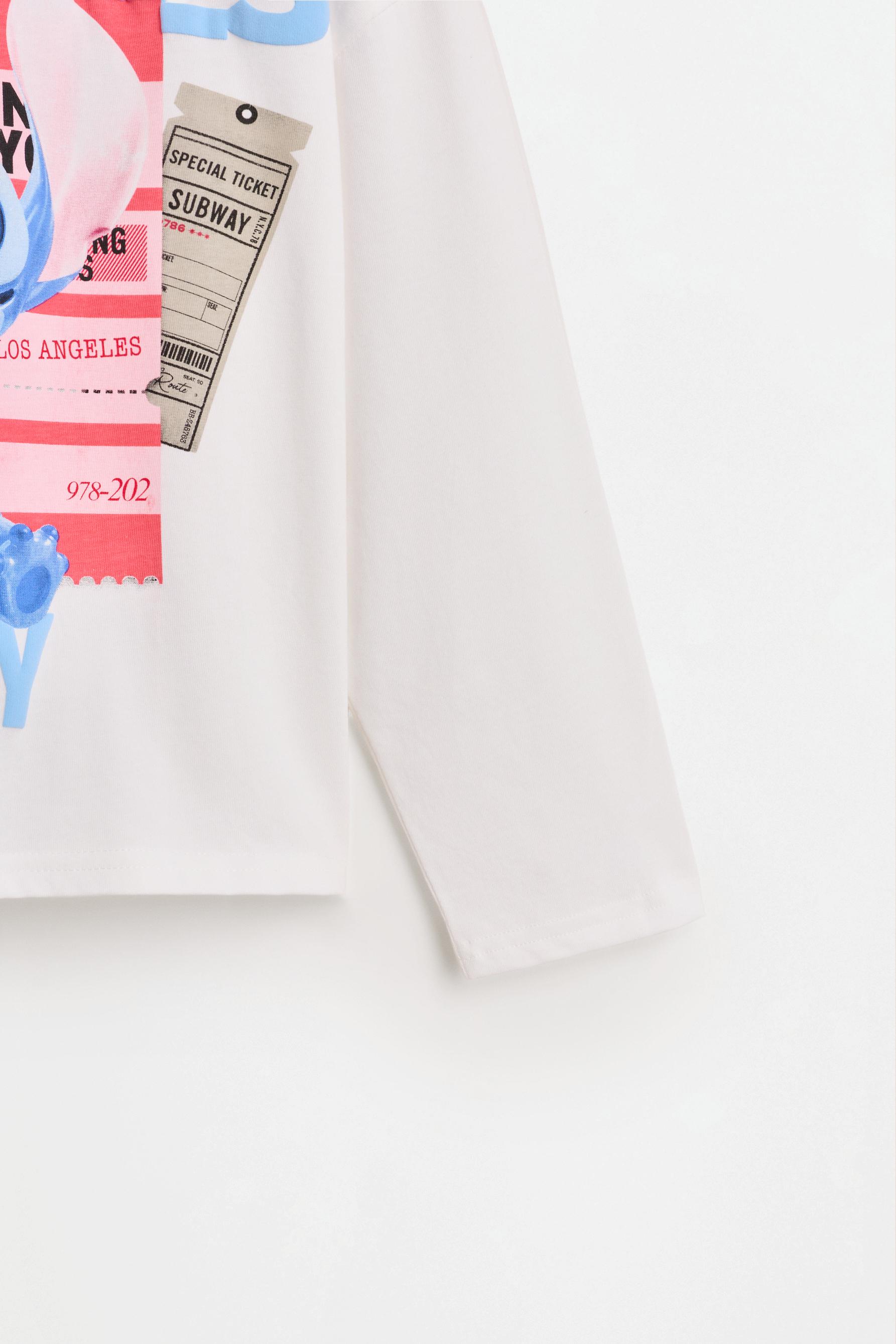 Stitch ©Disney memories T-shirt — OFF WHITE