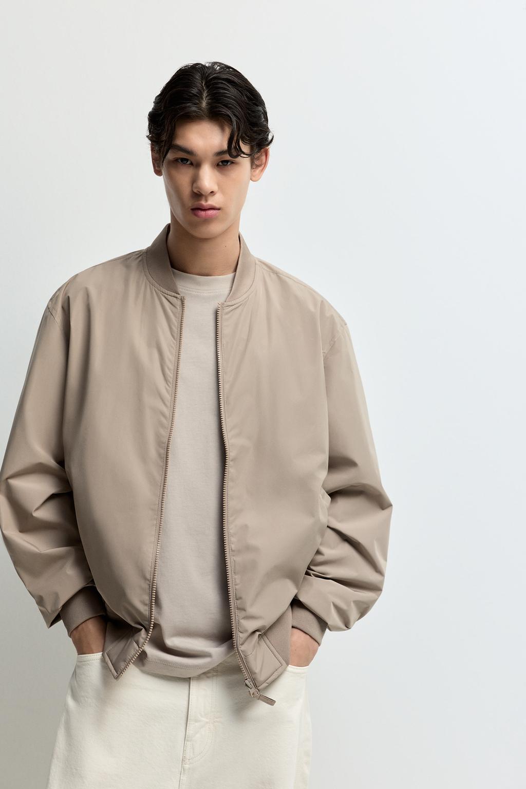 Basic lightweight bomber jacket