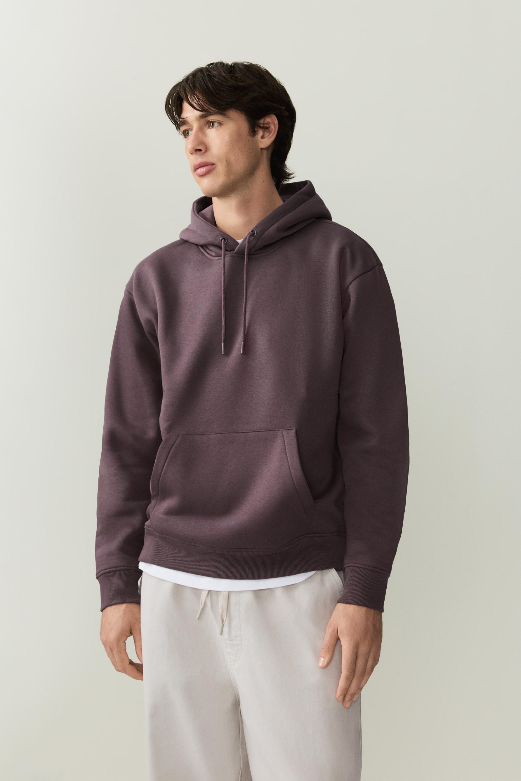 Sudadera básica capucha