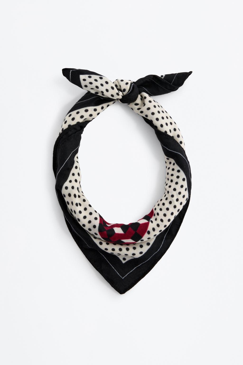 Printed scarf