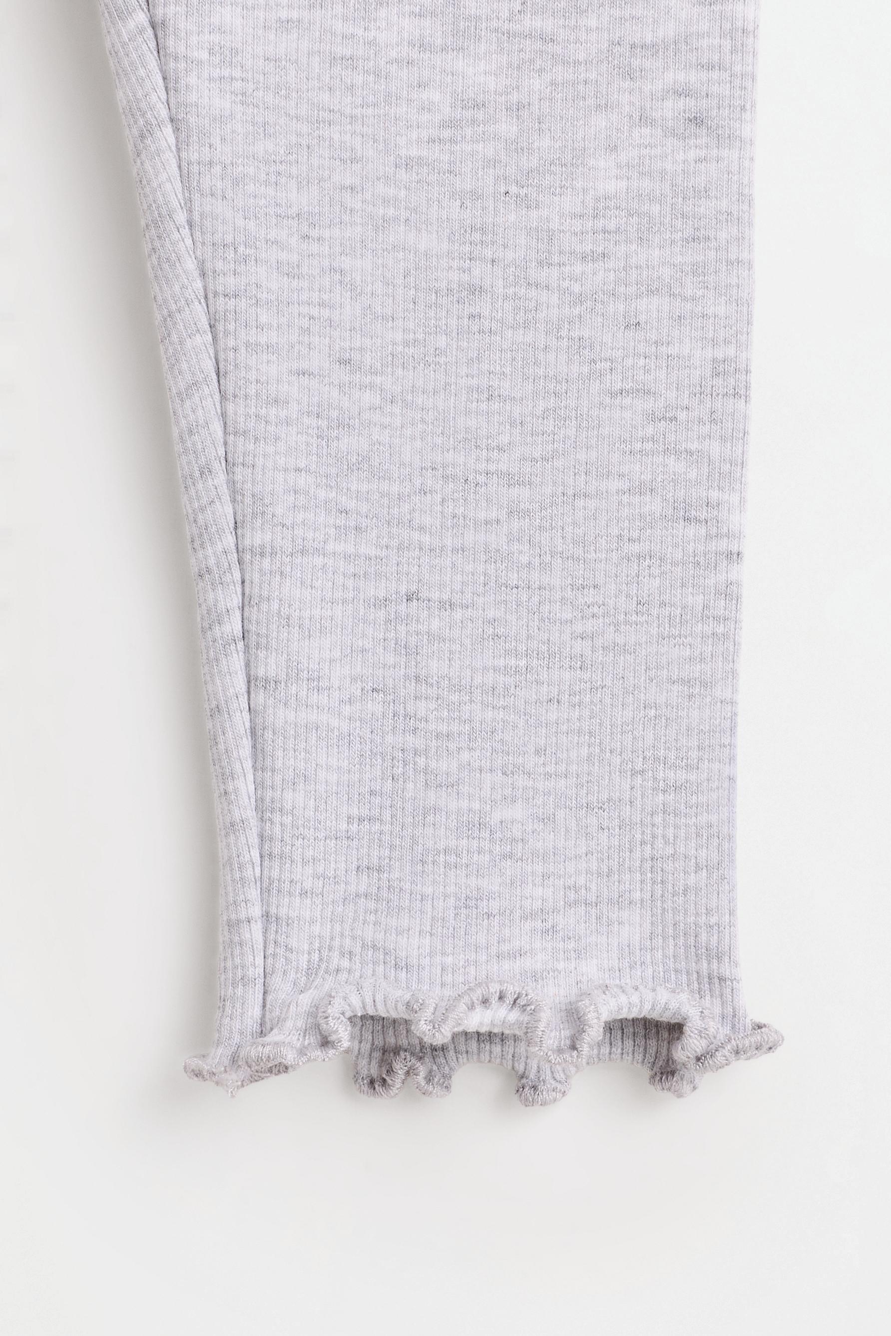 4-Pack of ribbed leggings — MAUVE