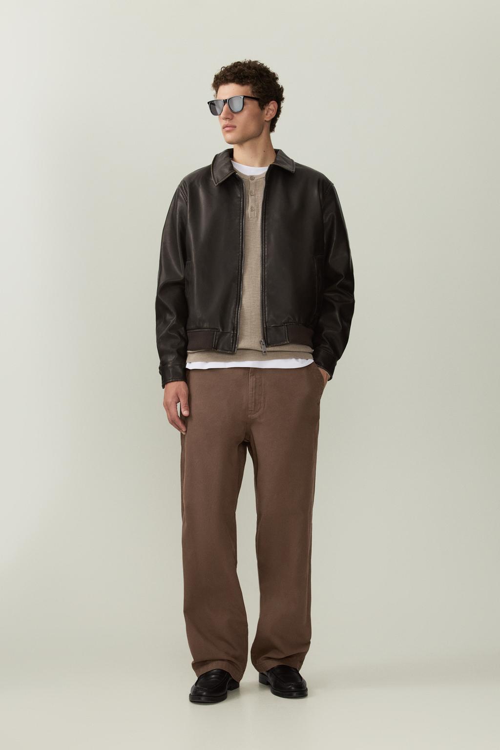 Baggy chino pants