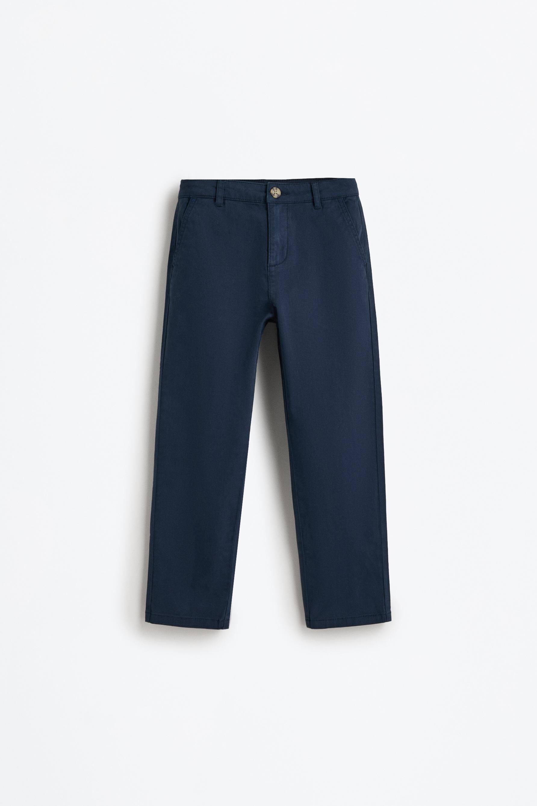 Chino trousers — NAVY