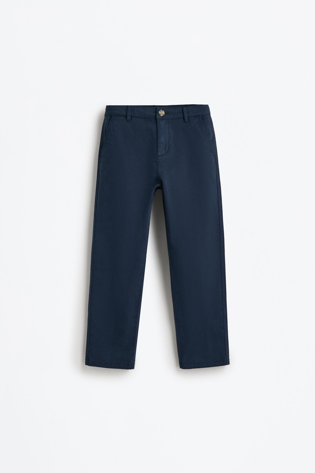 Chino trousers — NAVY