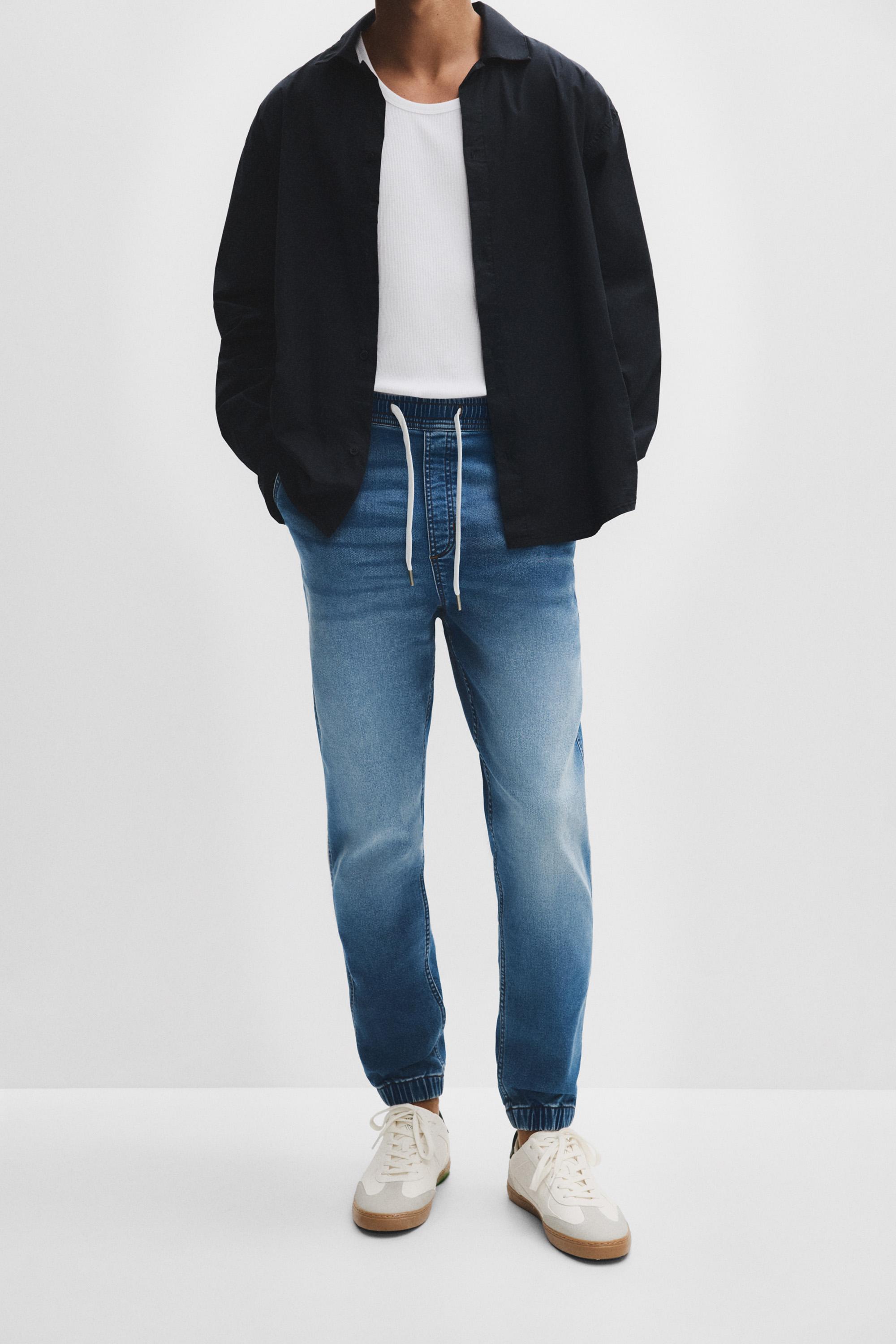 Jogger jeans — SKY BLUE