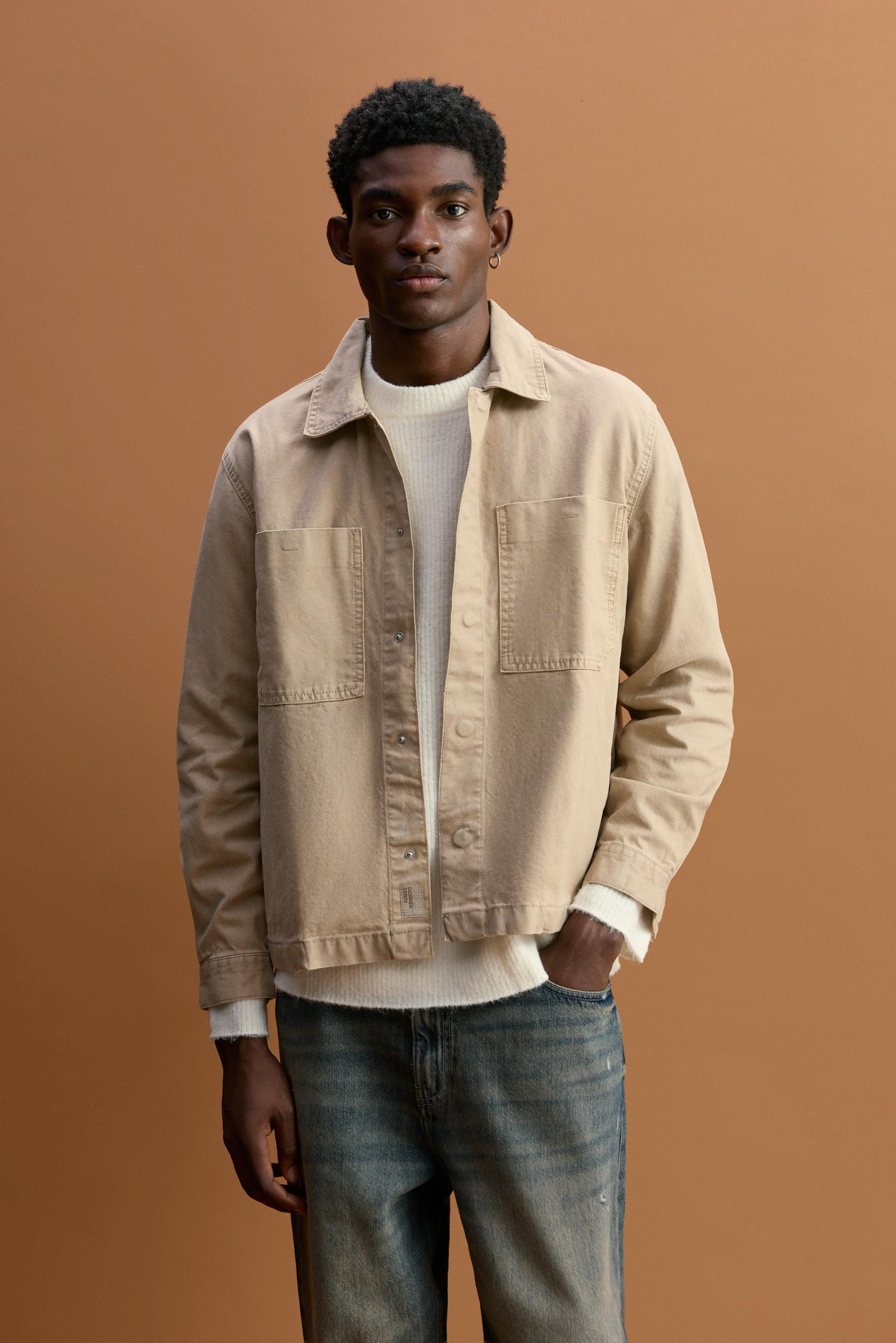 Sobrecamisa vaquera bolsillos