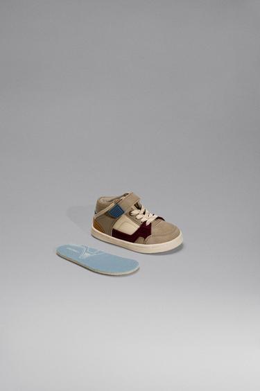 High-top sneaker — BEIGE 4