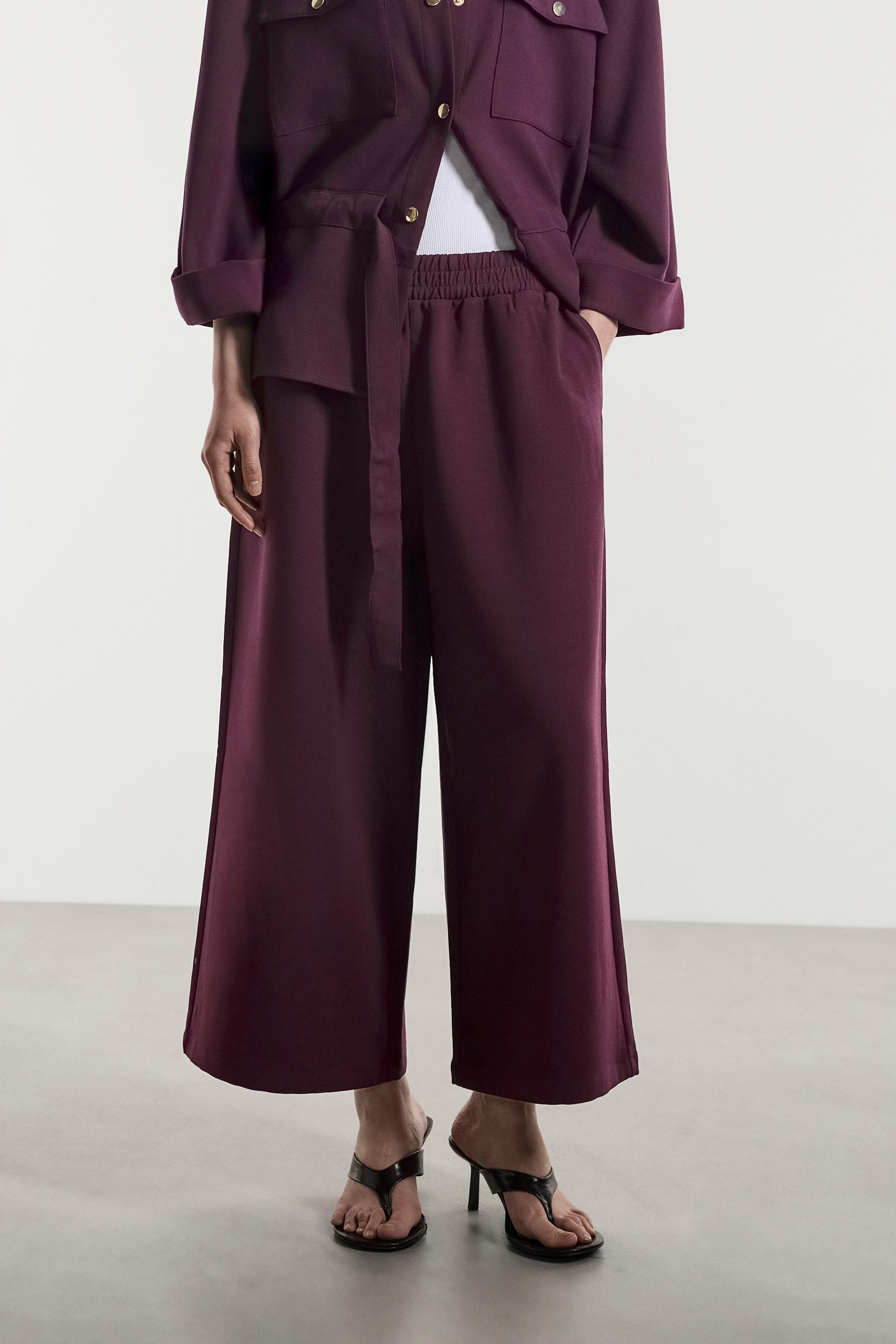 Culotte joggers — PLUM