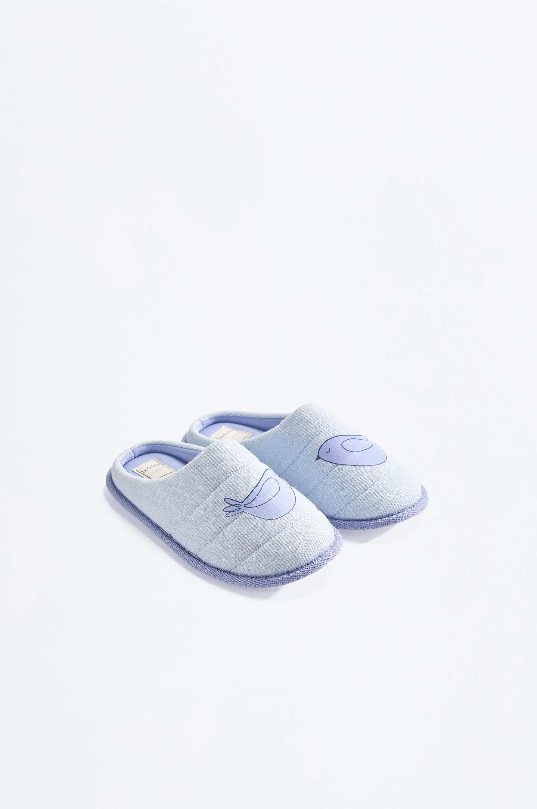 Birdie house slippers — MAUVE
