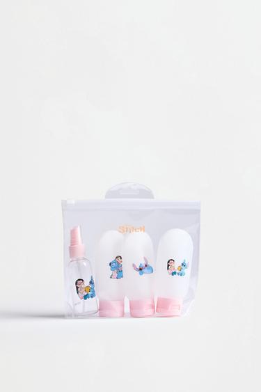 Lilo & Stitch ©Disney reusable travel bottle set (4 pieces) — ORANGE TONES 1