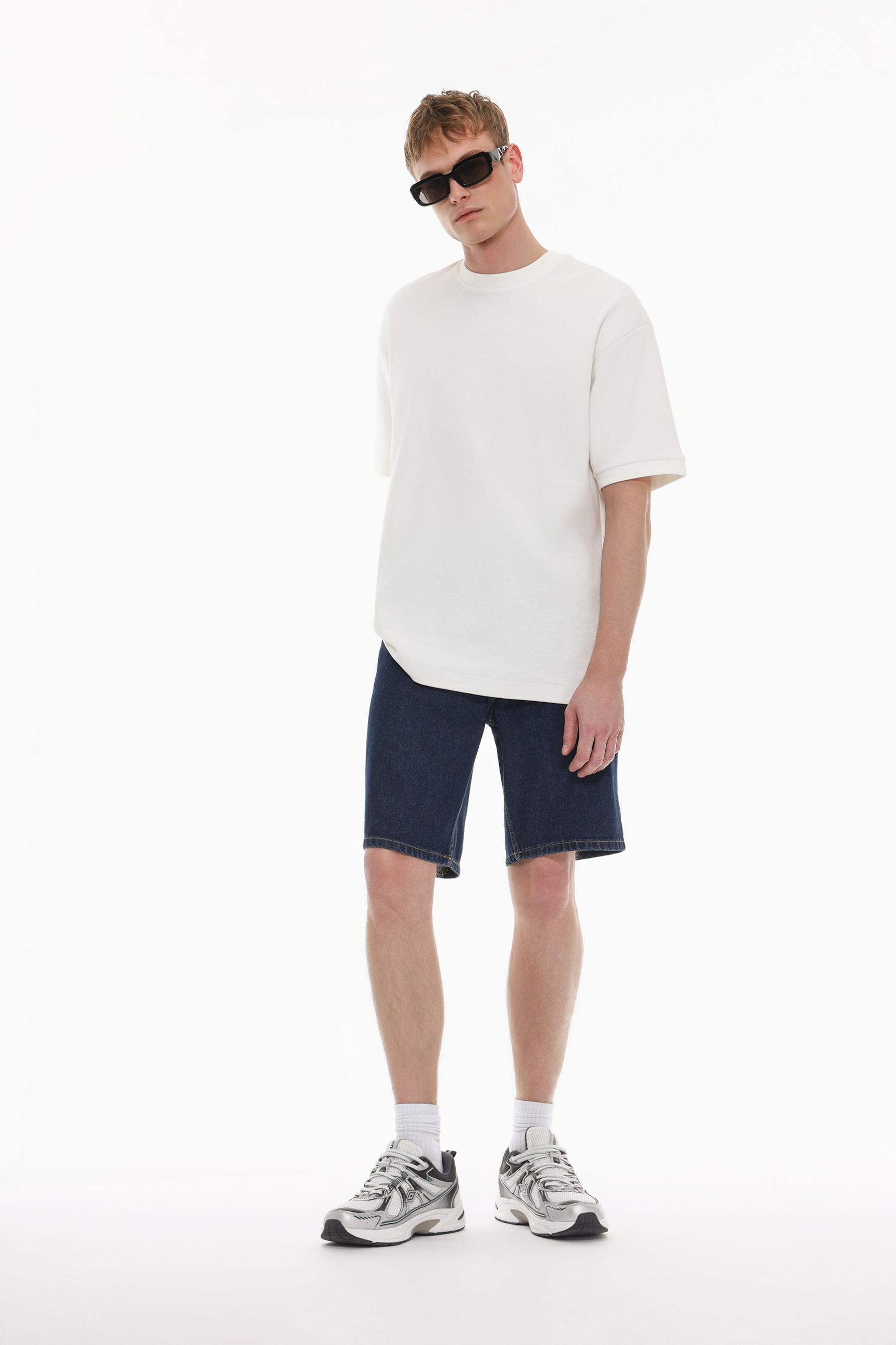 Bermuda denim straight