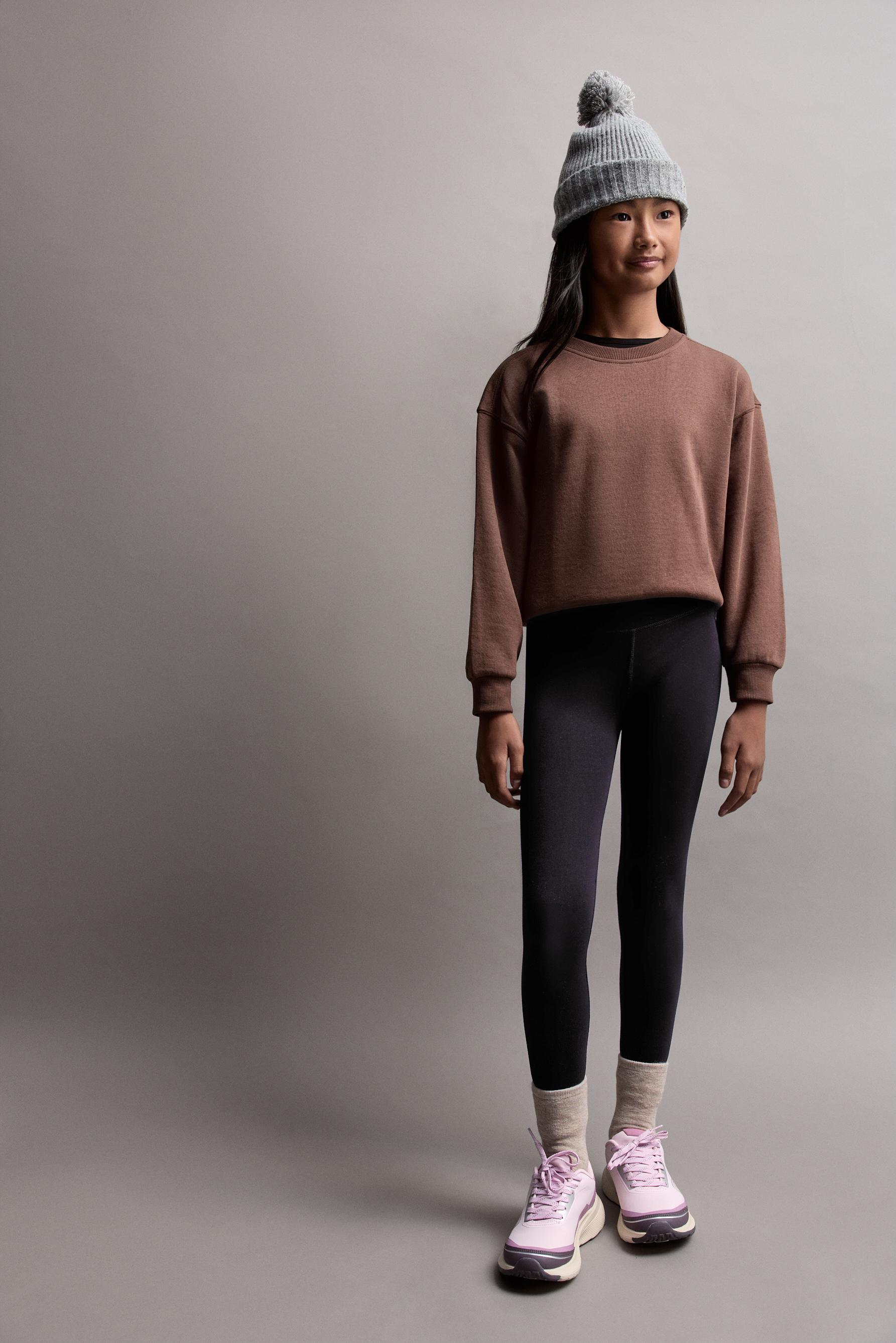 LIGHT WEIGHT thermal comfort leggings — BLACK