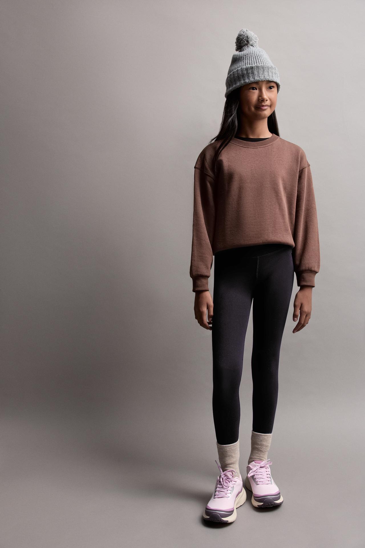 LIGHT WEIGHT thermal comfort leggings — BLACK