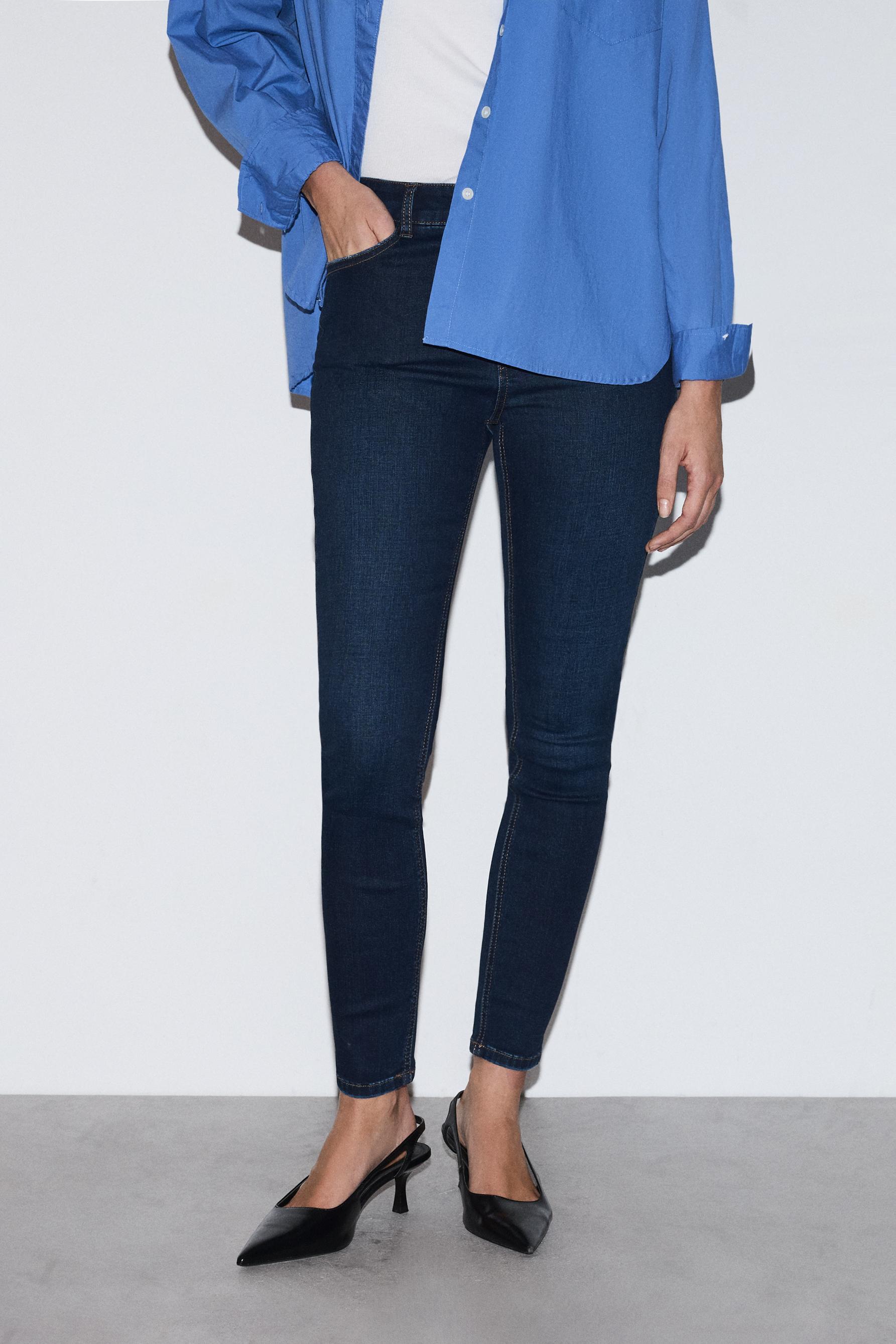 Super high-waist jeans — NAVY