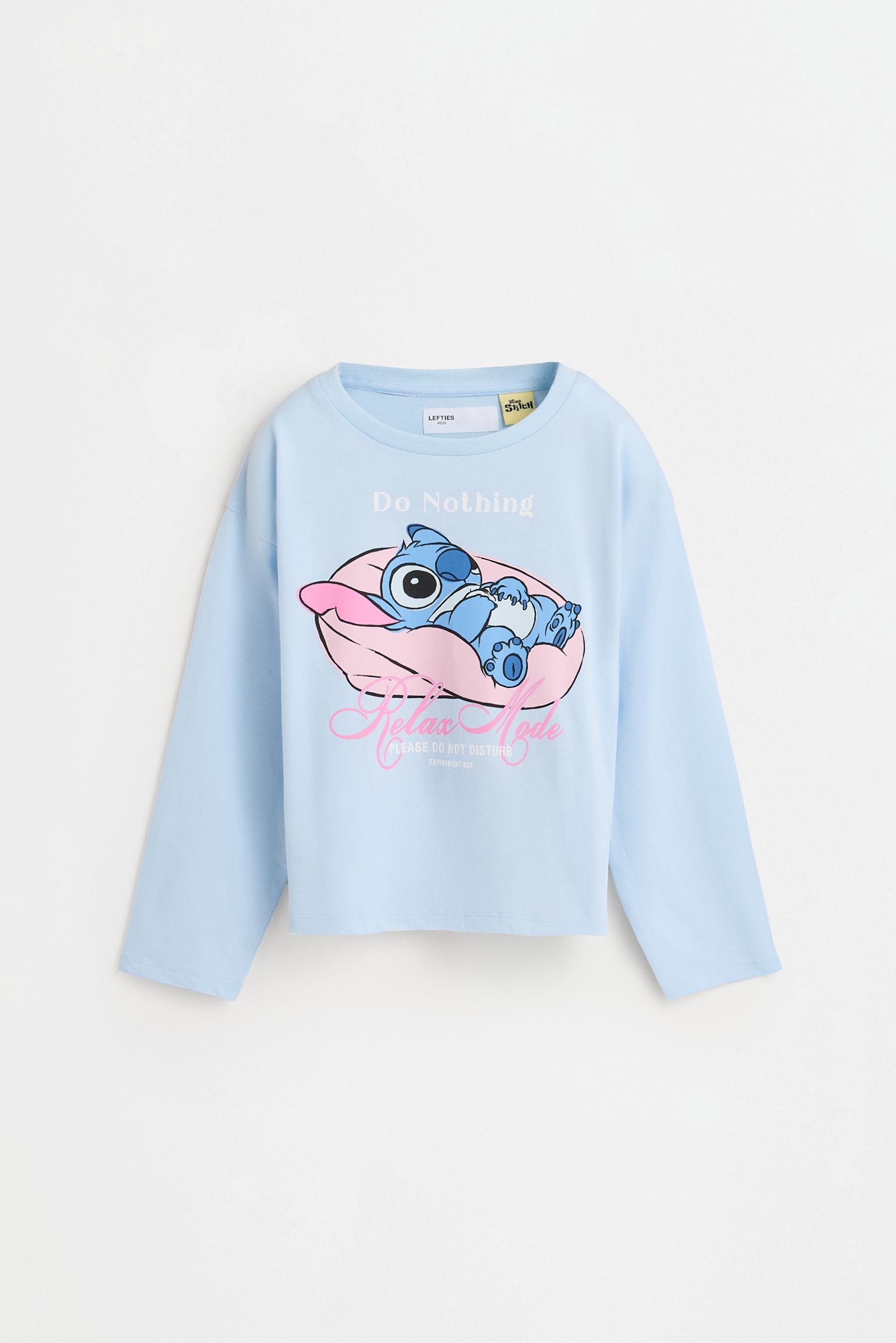 Stitch ©Disney long pyjamas — PALE BLUE