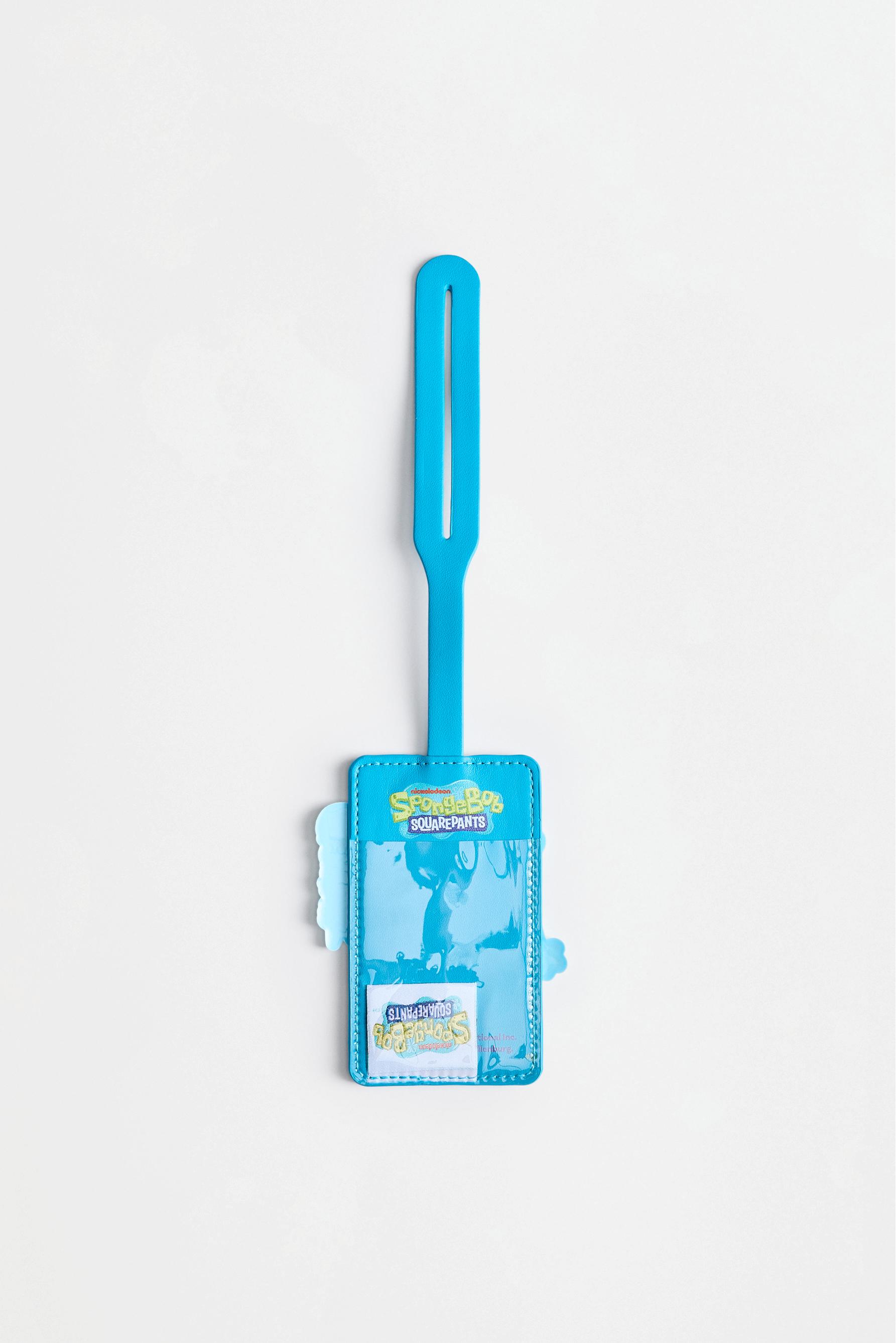 SpongeBob Nickelodeon™ suitcase ID tag — YELLOW TONES